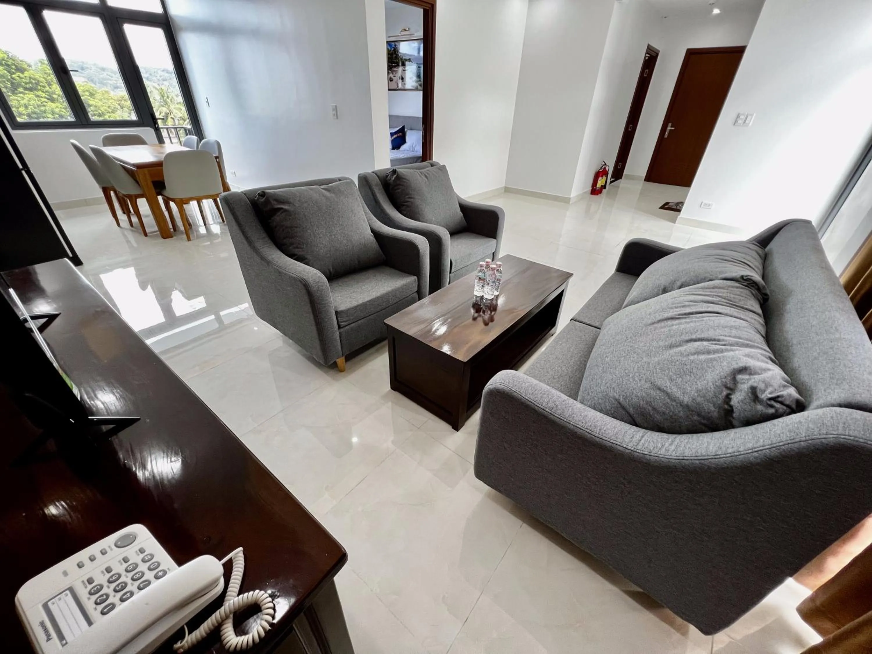 Living room in Dương Đông Hotel