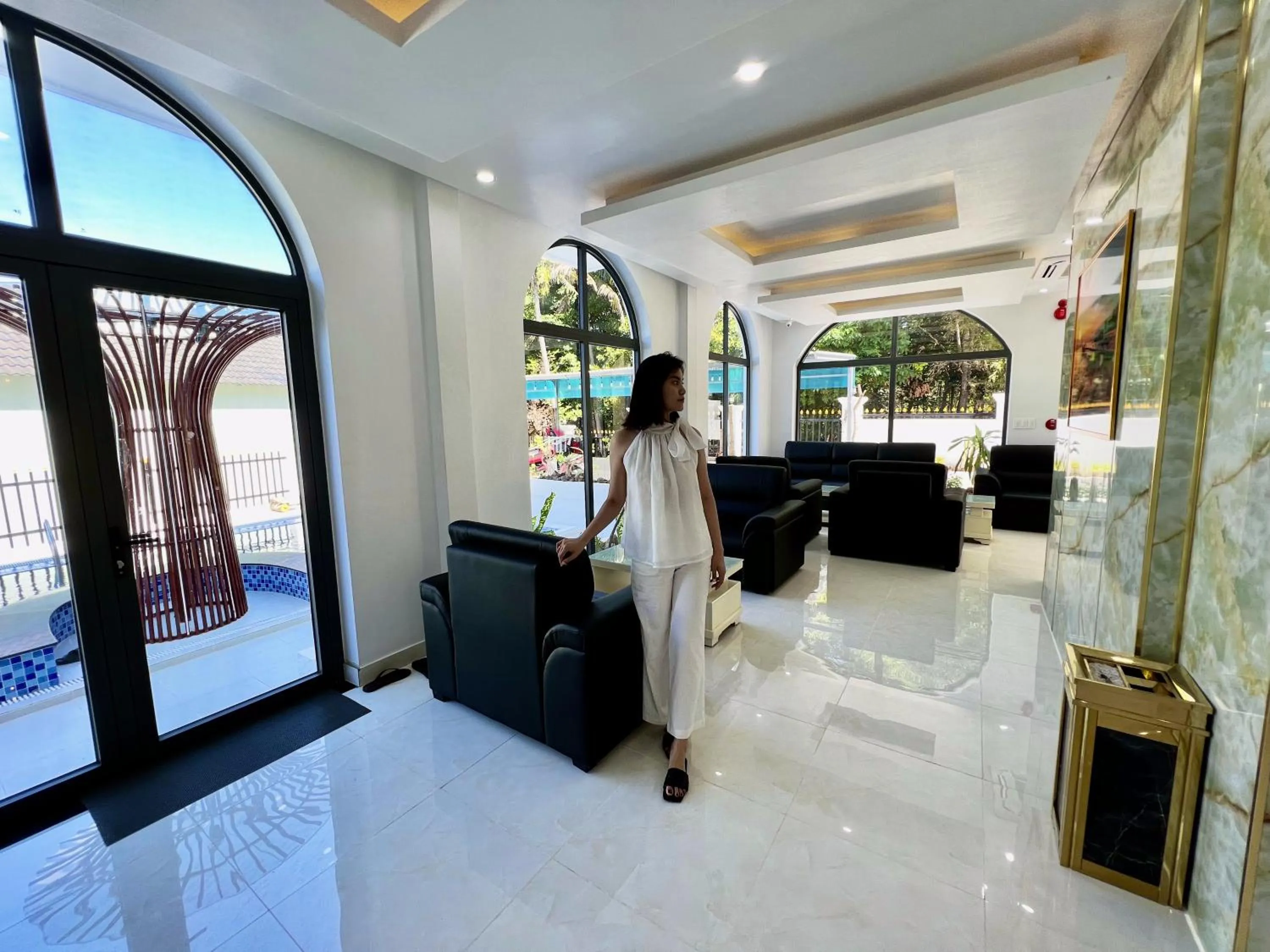 Lobby or reception in Dương Đông Hotel