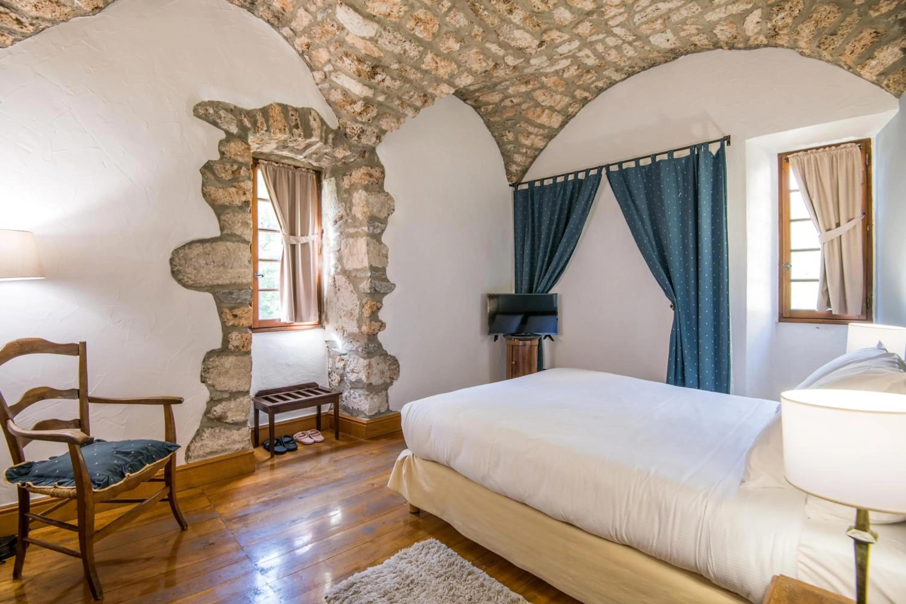 Bed in Château De La Caze Piscine & Spa - Ste Enimie