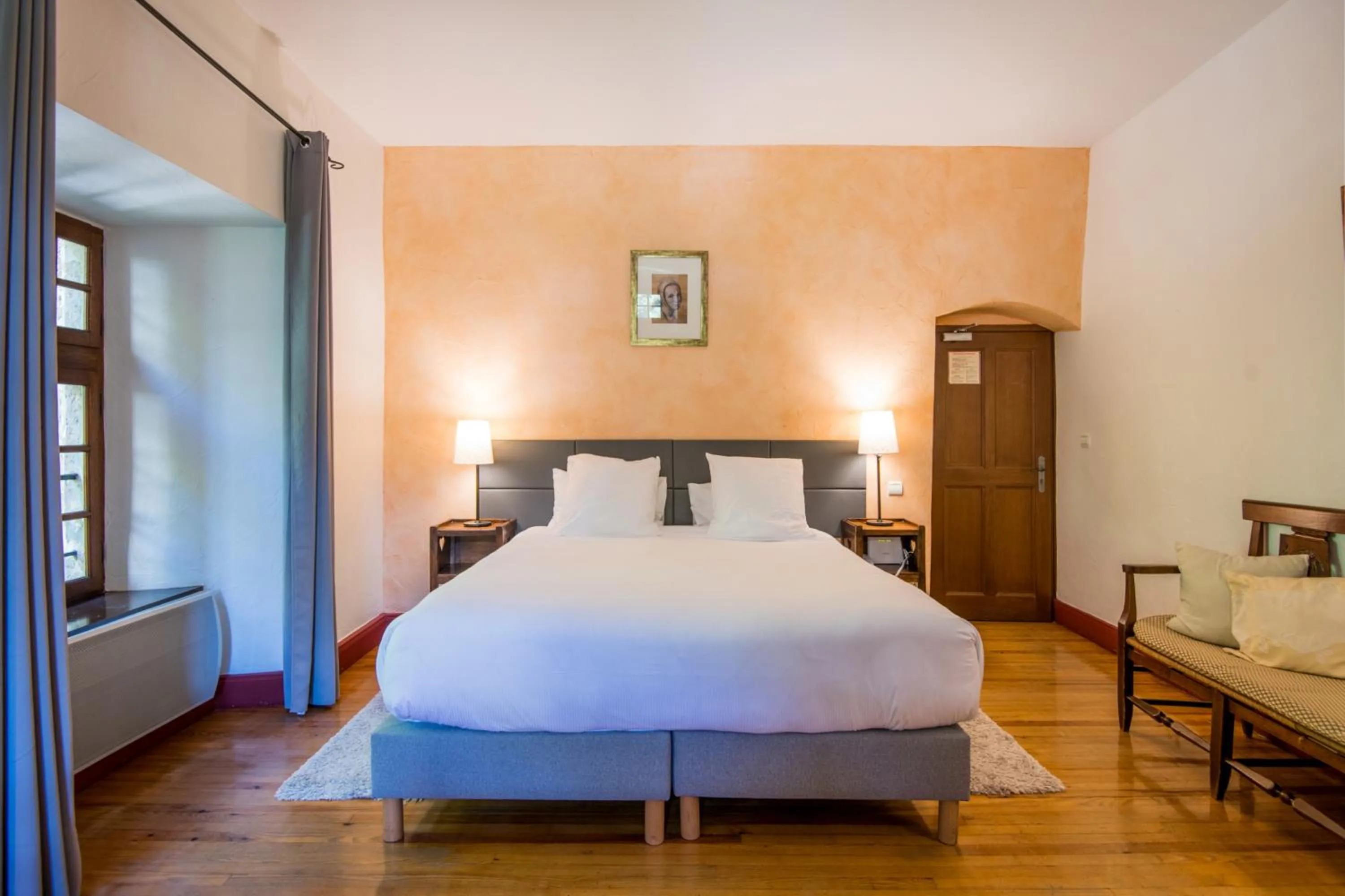 Bed in Château De La Caze Piscine & Spa - Ste Enimie