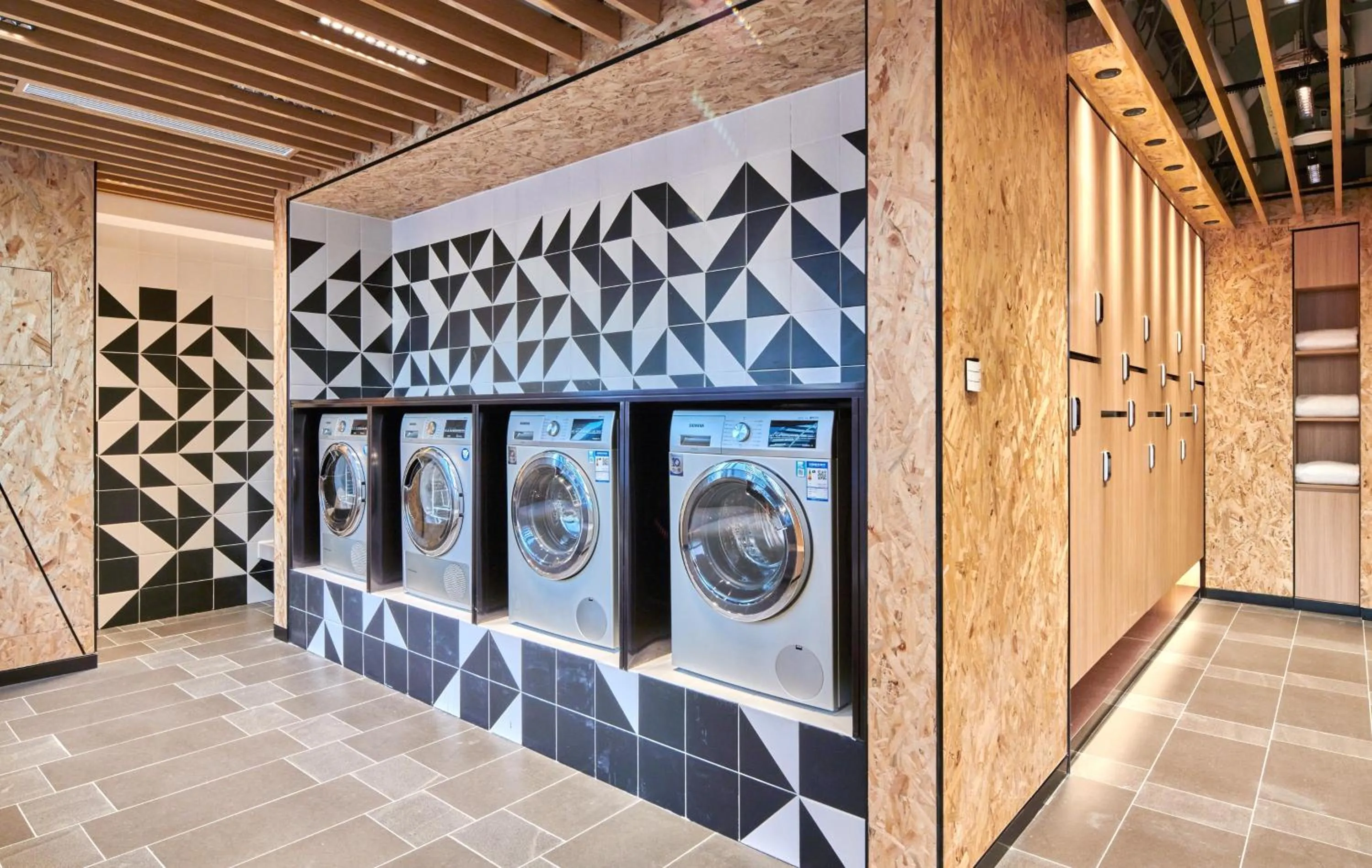 washing machine in Artyzen Habitat Qiantan Shanghai