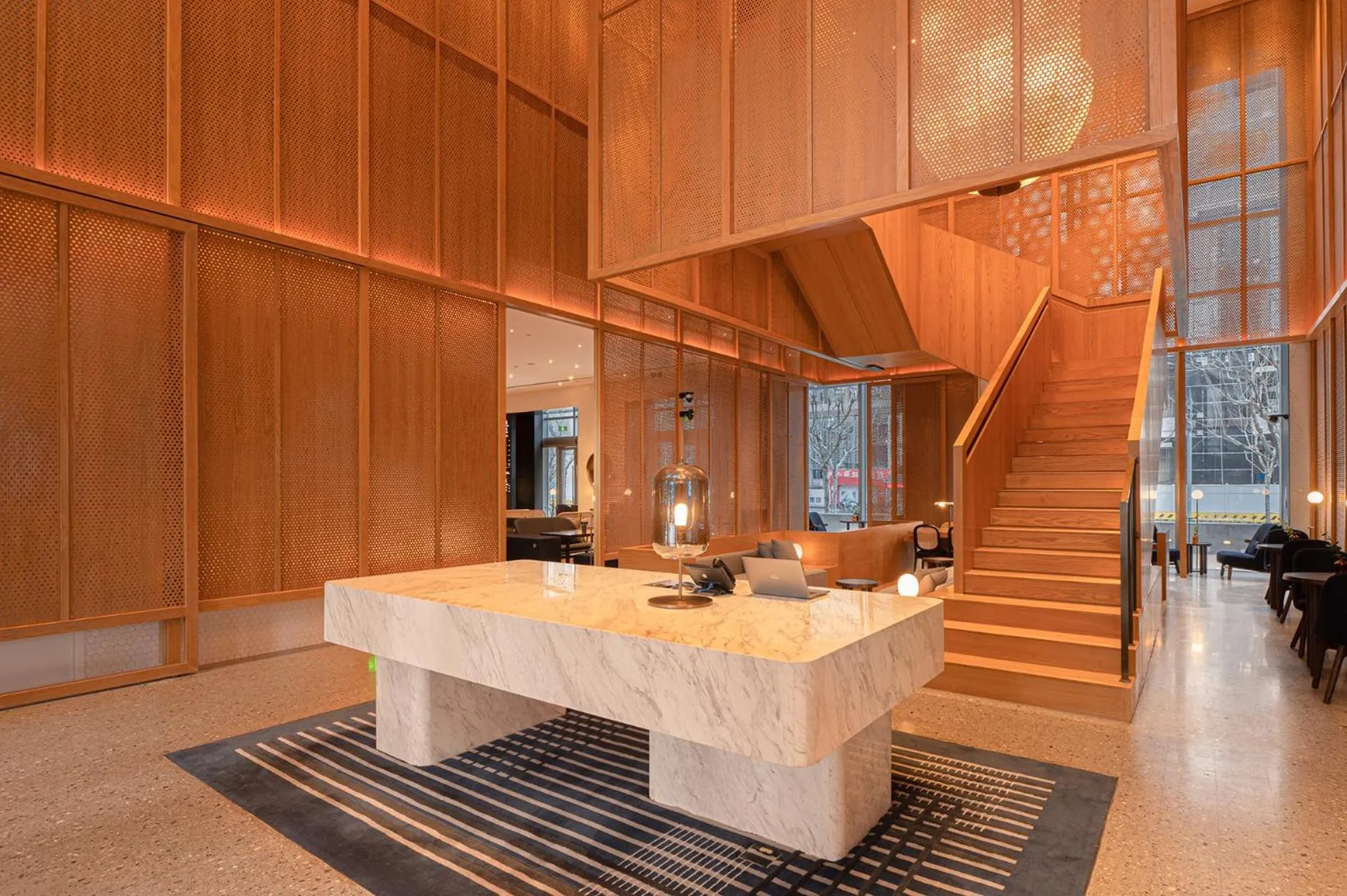 Lobby or reception in The Shàng by Artyzen Qiantan Shanghai