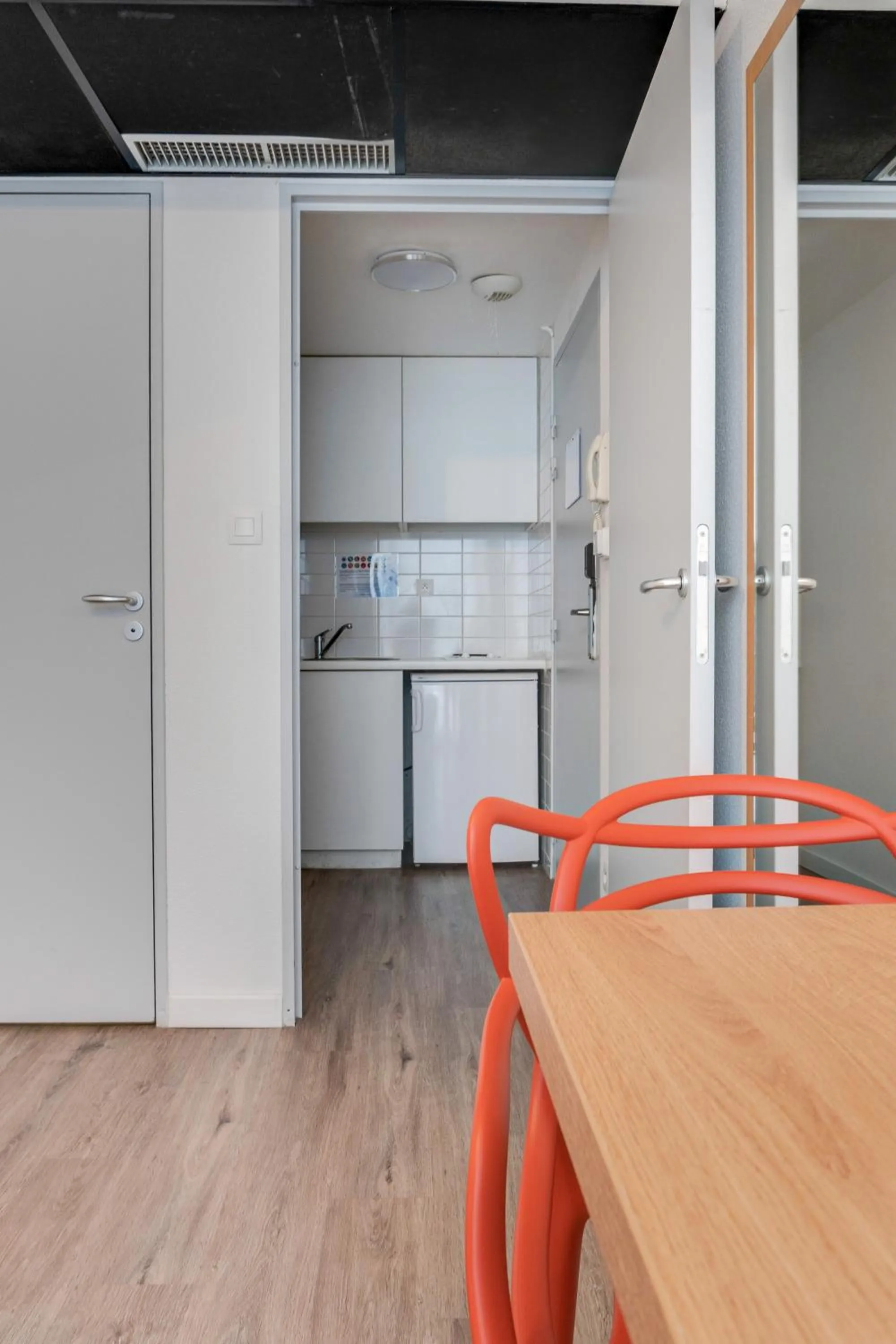 Kitchen or kitchenette in Residhotel Galerie Tatry