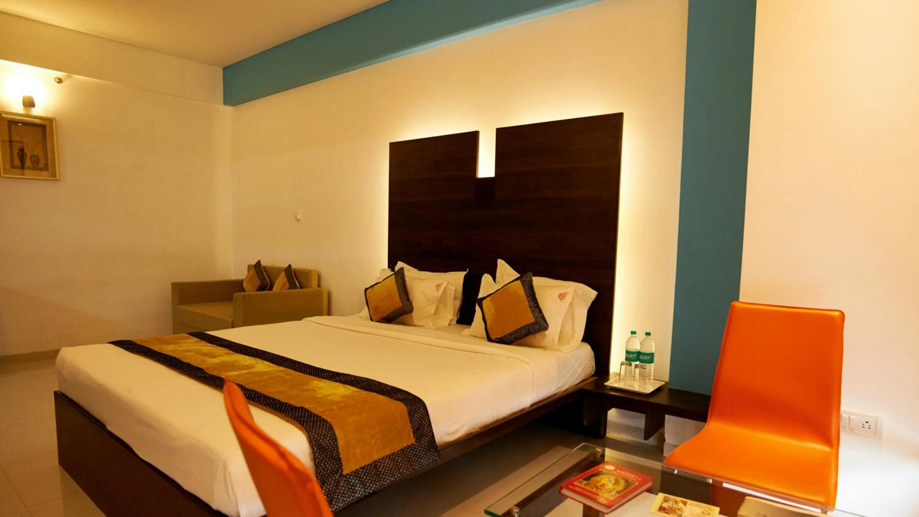 Bed in HOTEL SAI NISARG