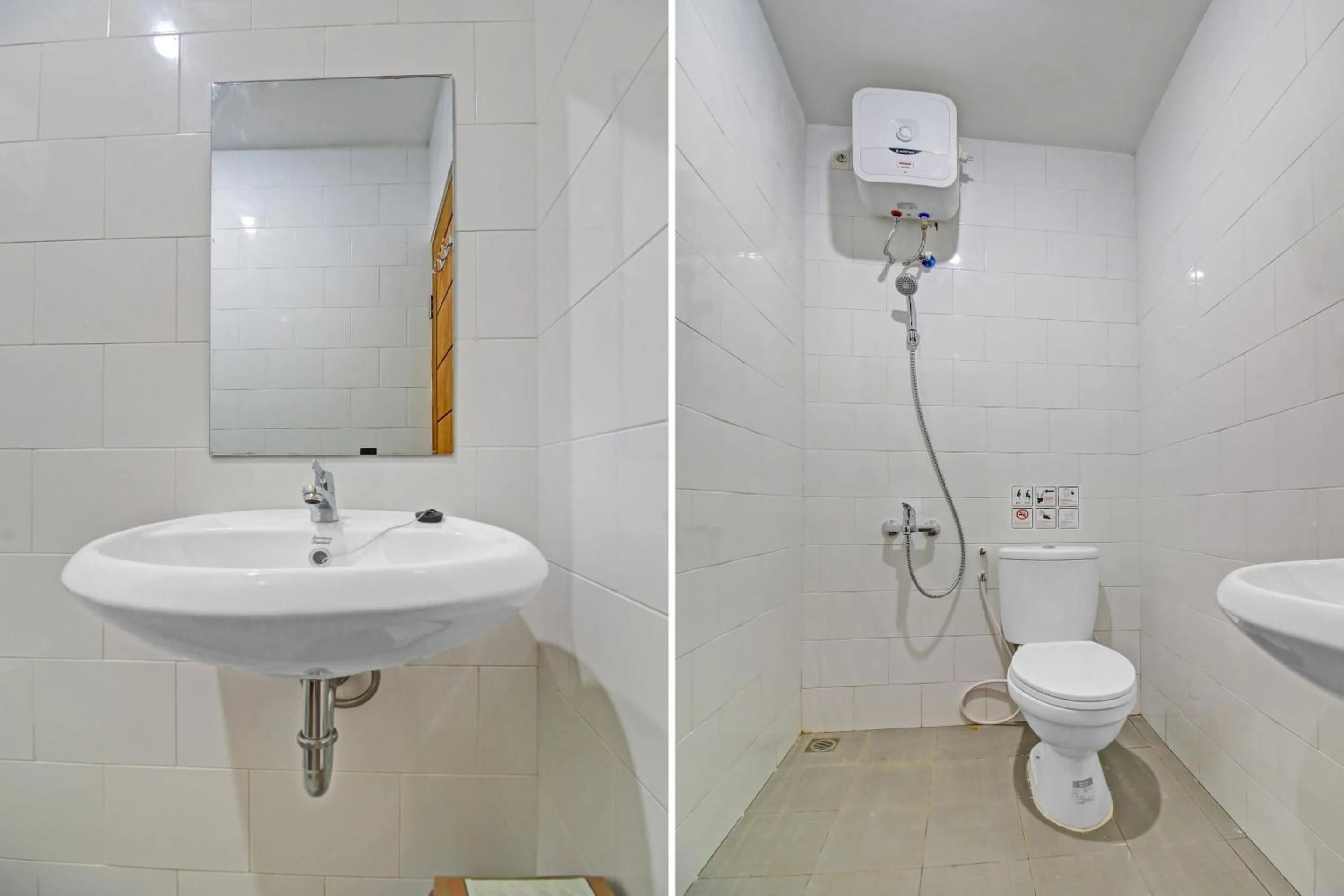 Bathroom in Hotel O Madania Guesthouse Syariah