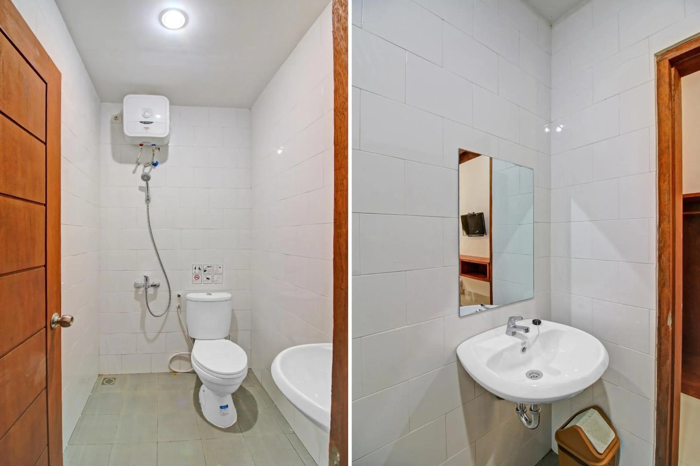 Bathroom in Hotel O Madania Guesthouse Syariah