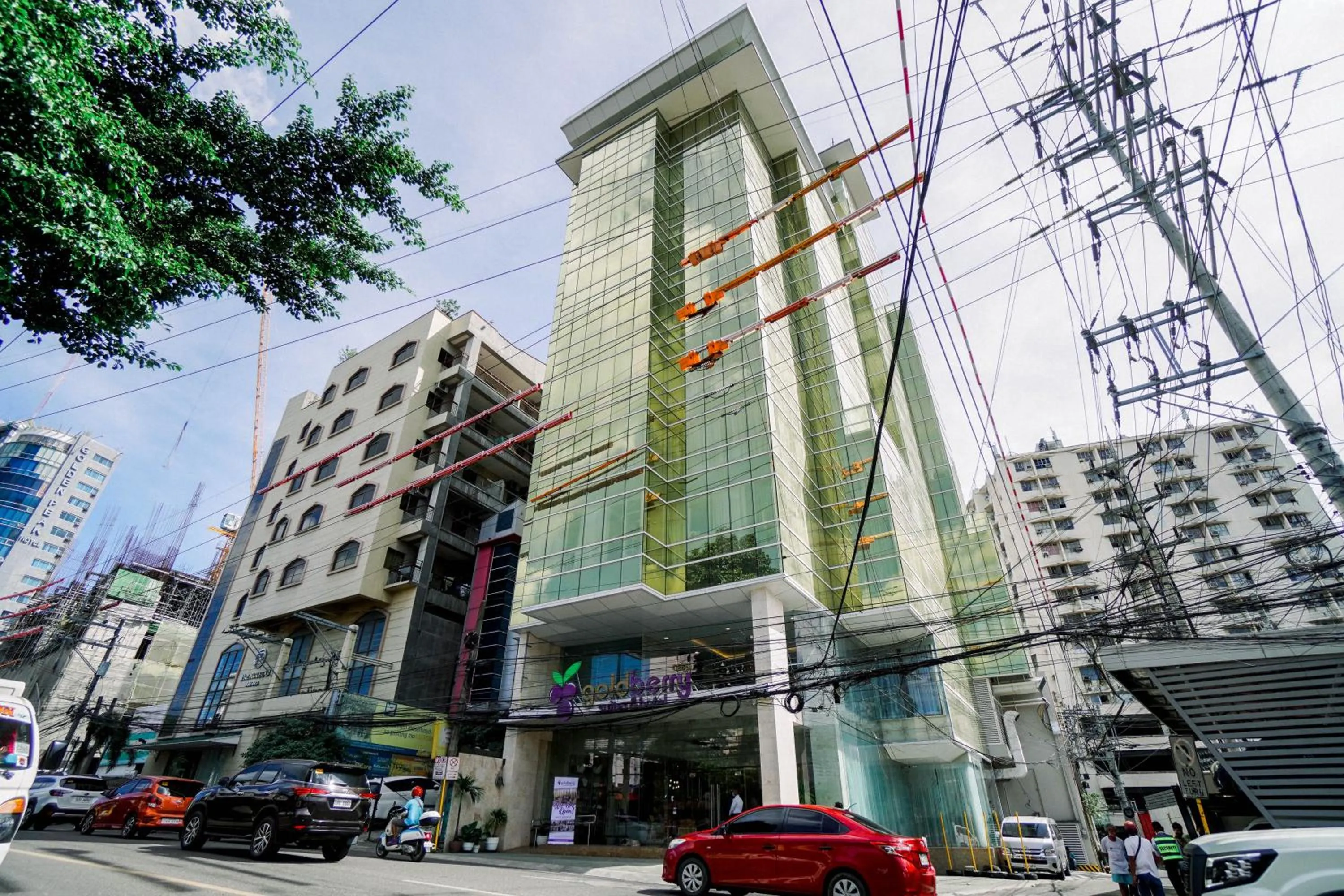 Property building in Goldberry Suites and Hotel Cebu