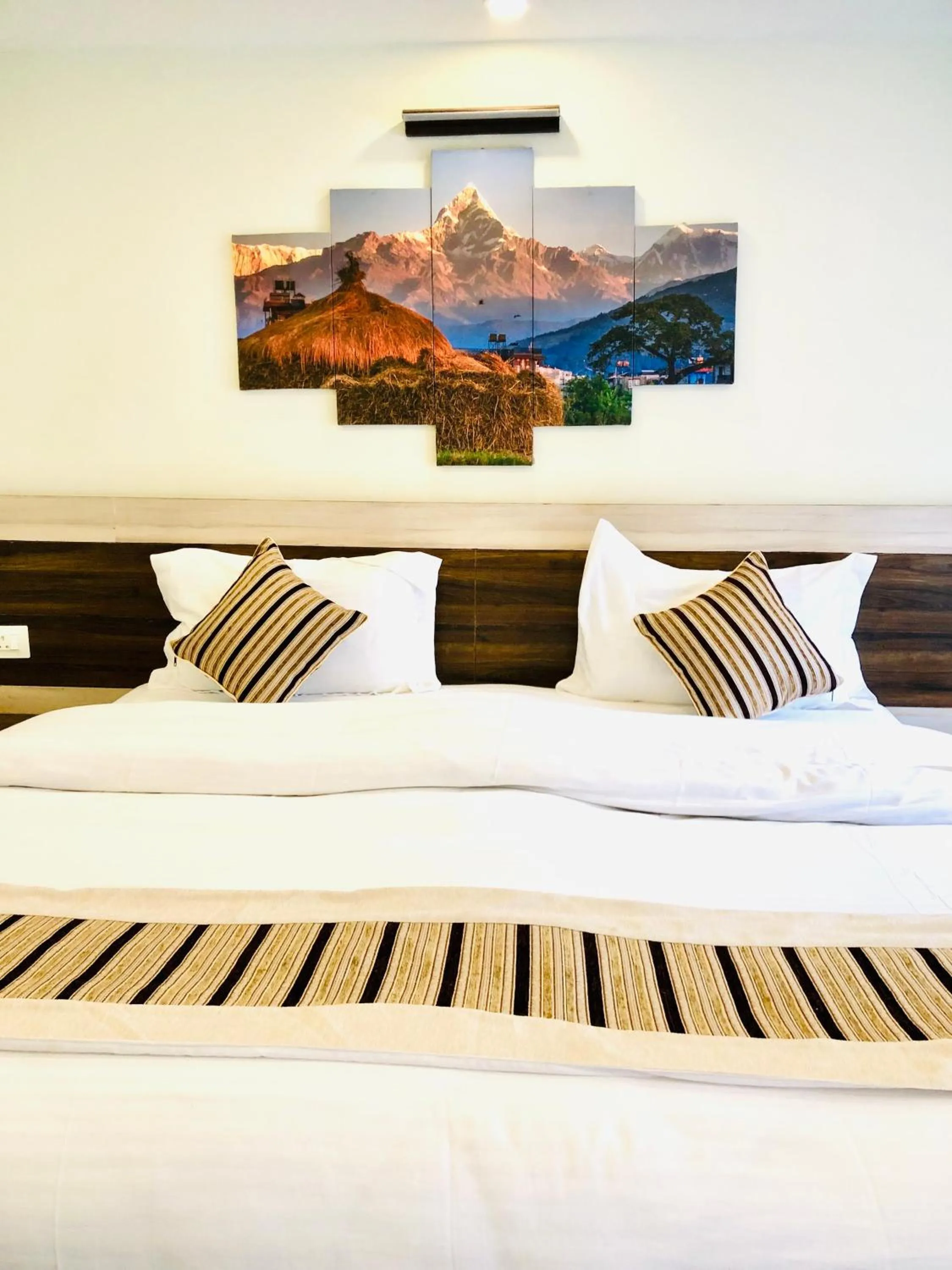 TV and multimedia, Bed in Satkar Boutique Home