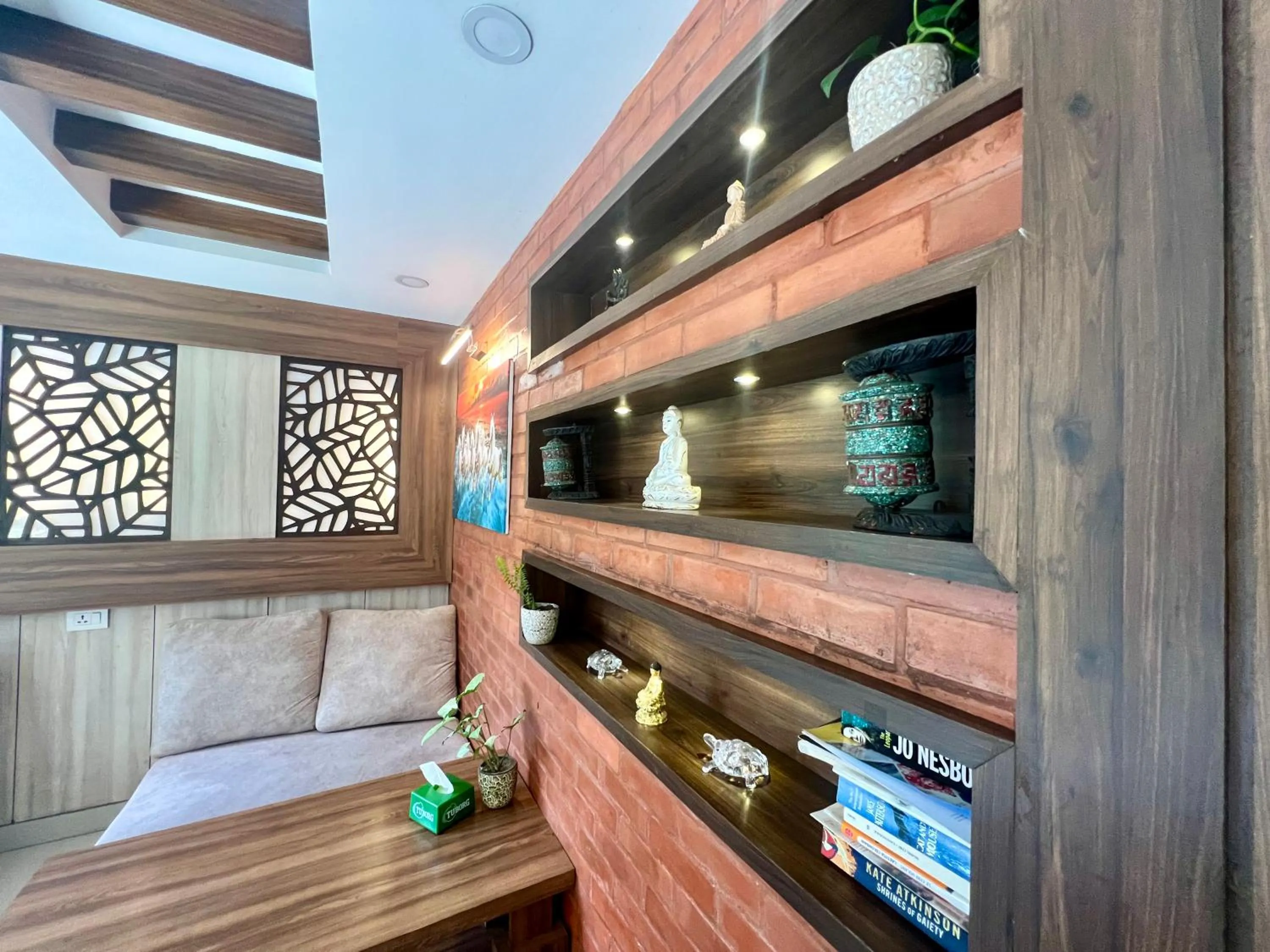 Decorative detail, Bed in Satkar Boutique Home