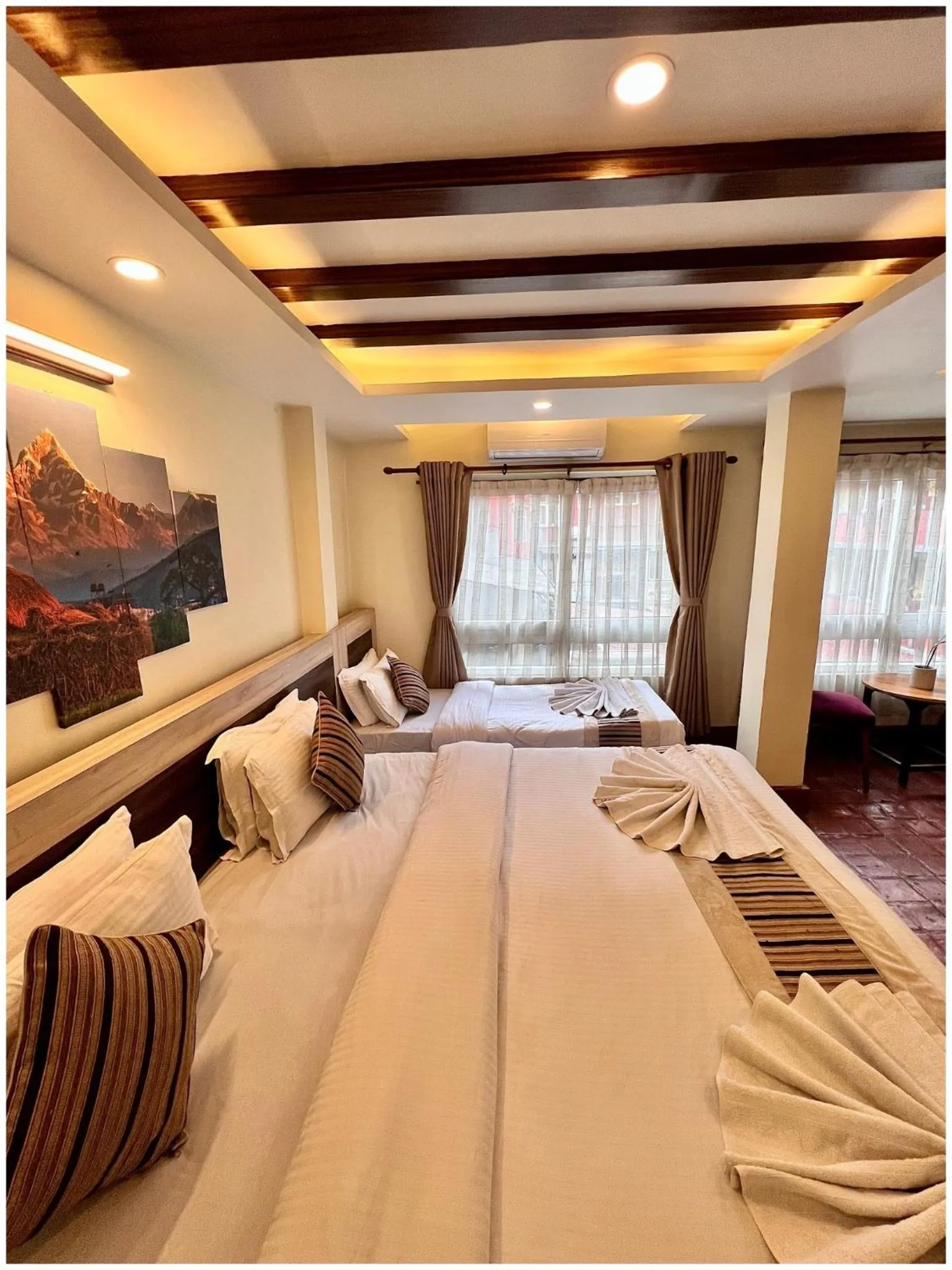 Bed in Satkar Boutique Home