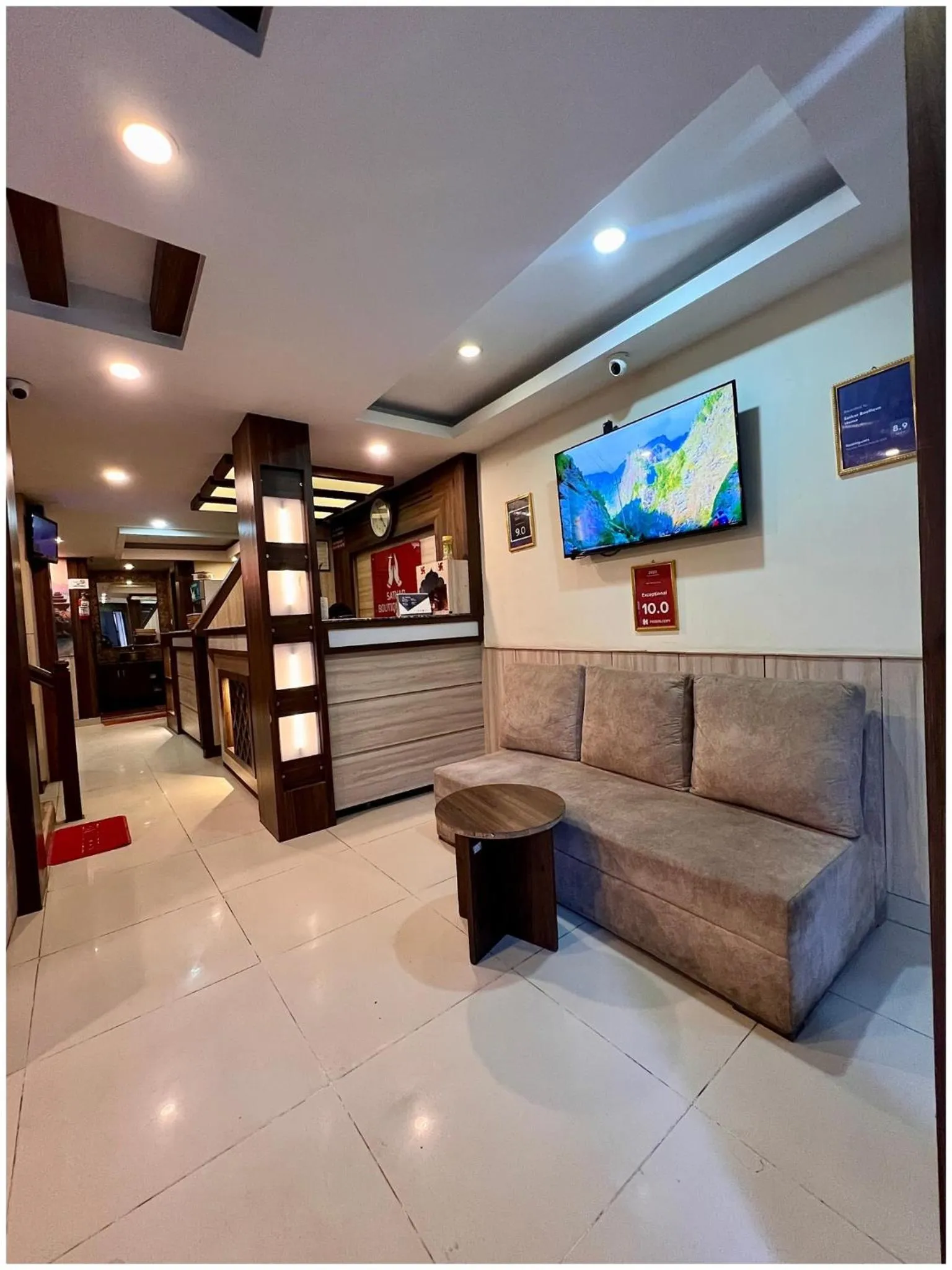 Living room in Satkar Boutique Home