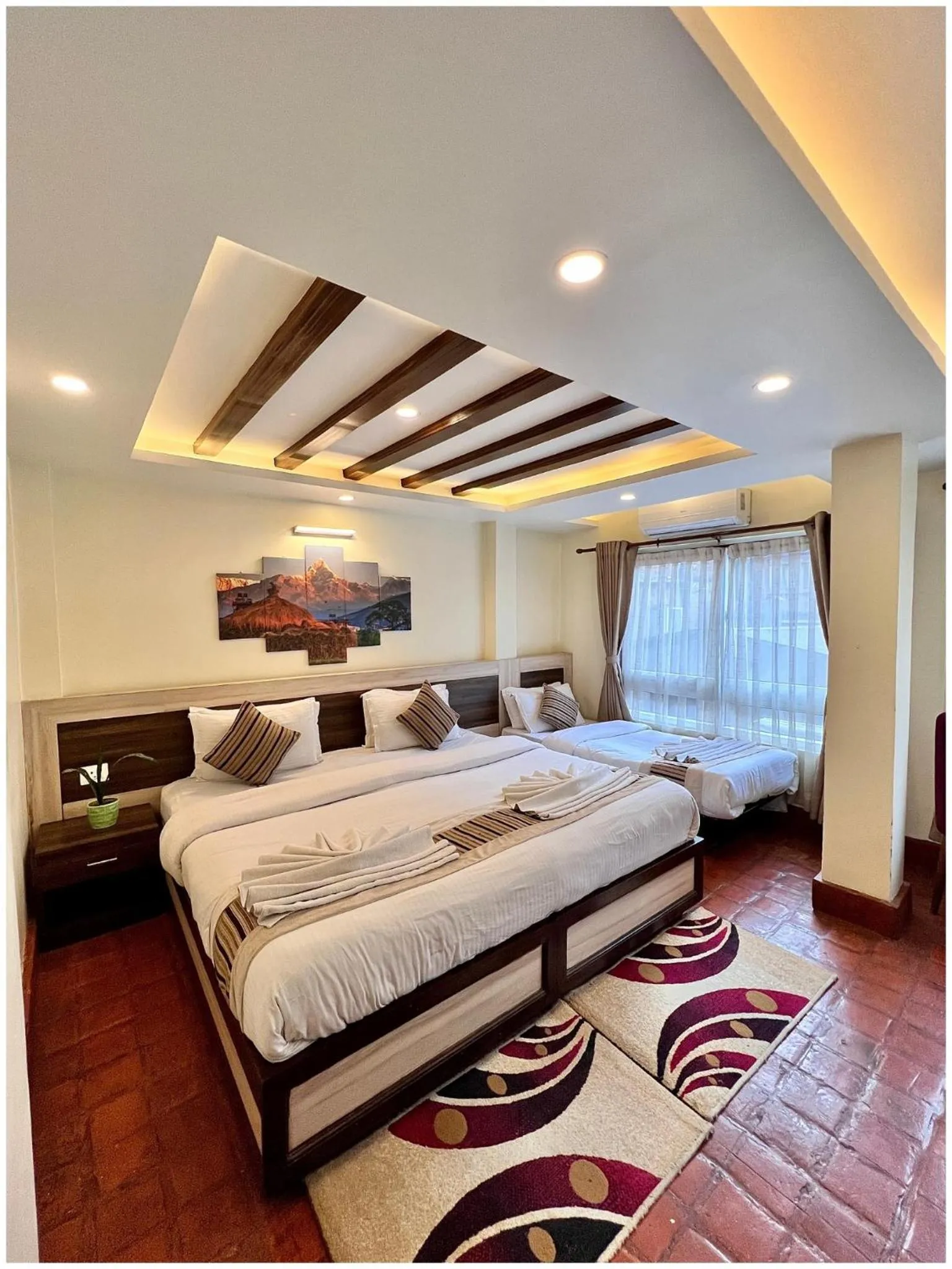 Bed in Satkar Boutique Home