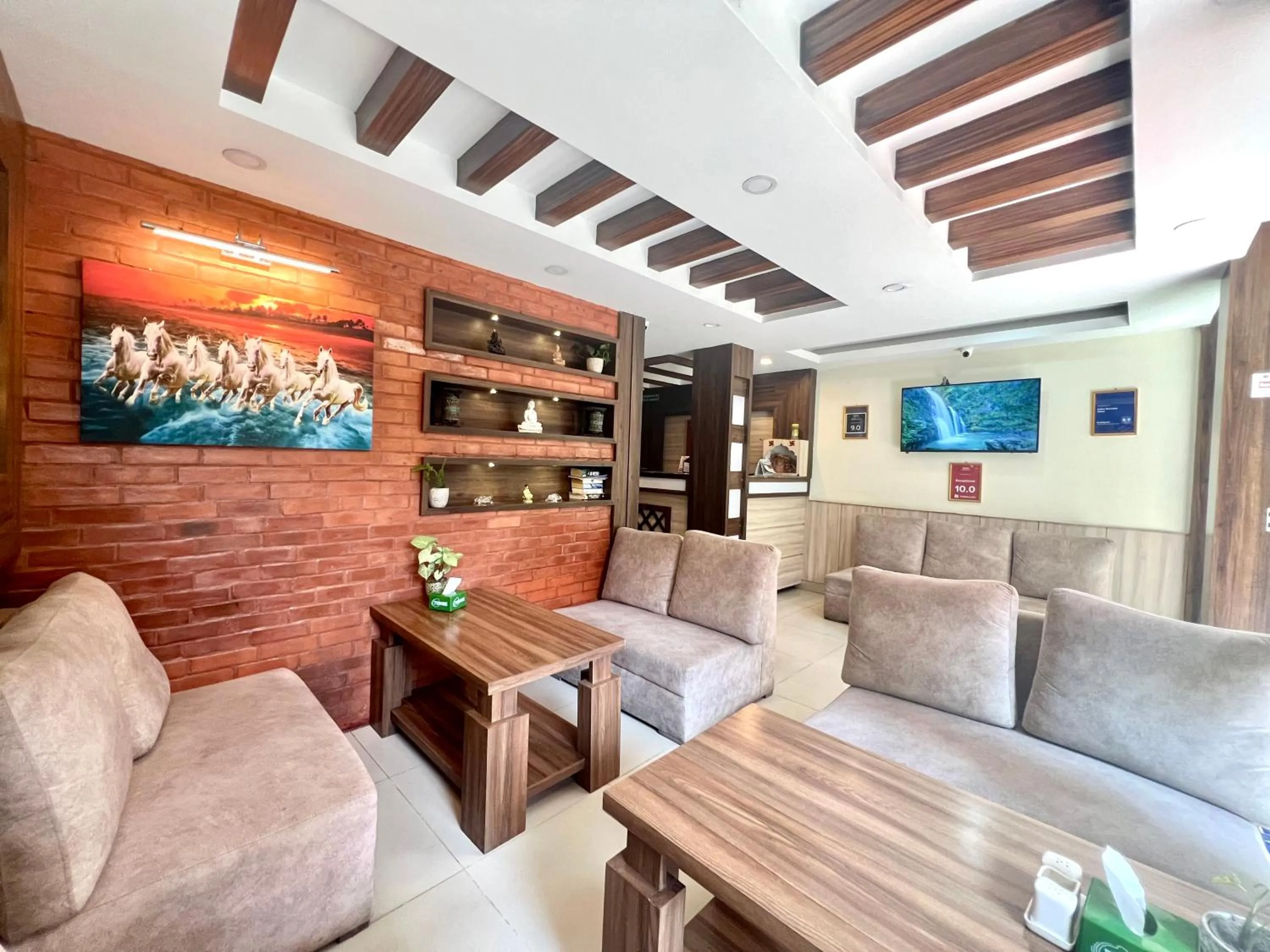 Living room in Satkar Boutique Home