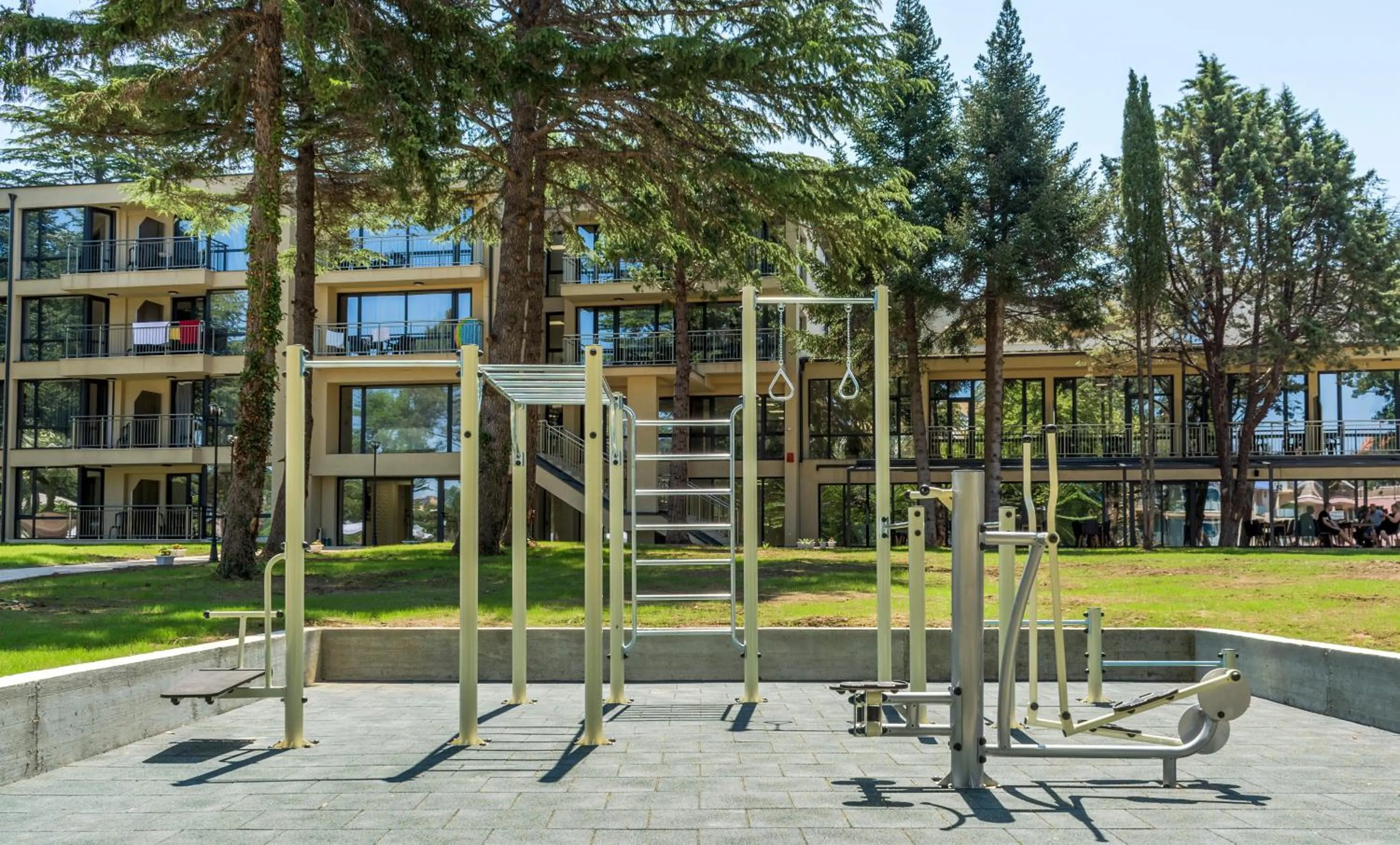 Fitness centre/facilities in Queen Nelly Park