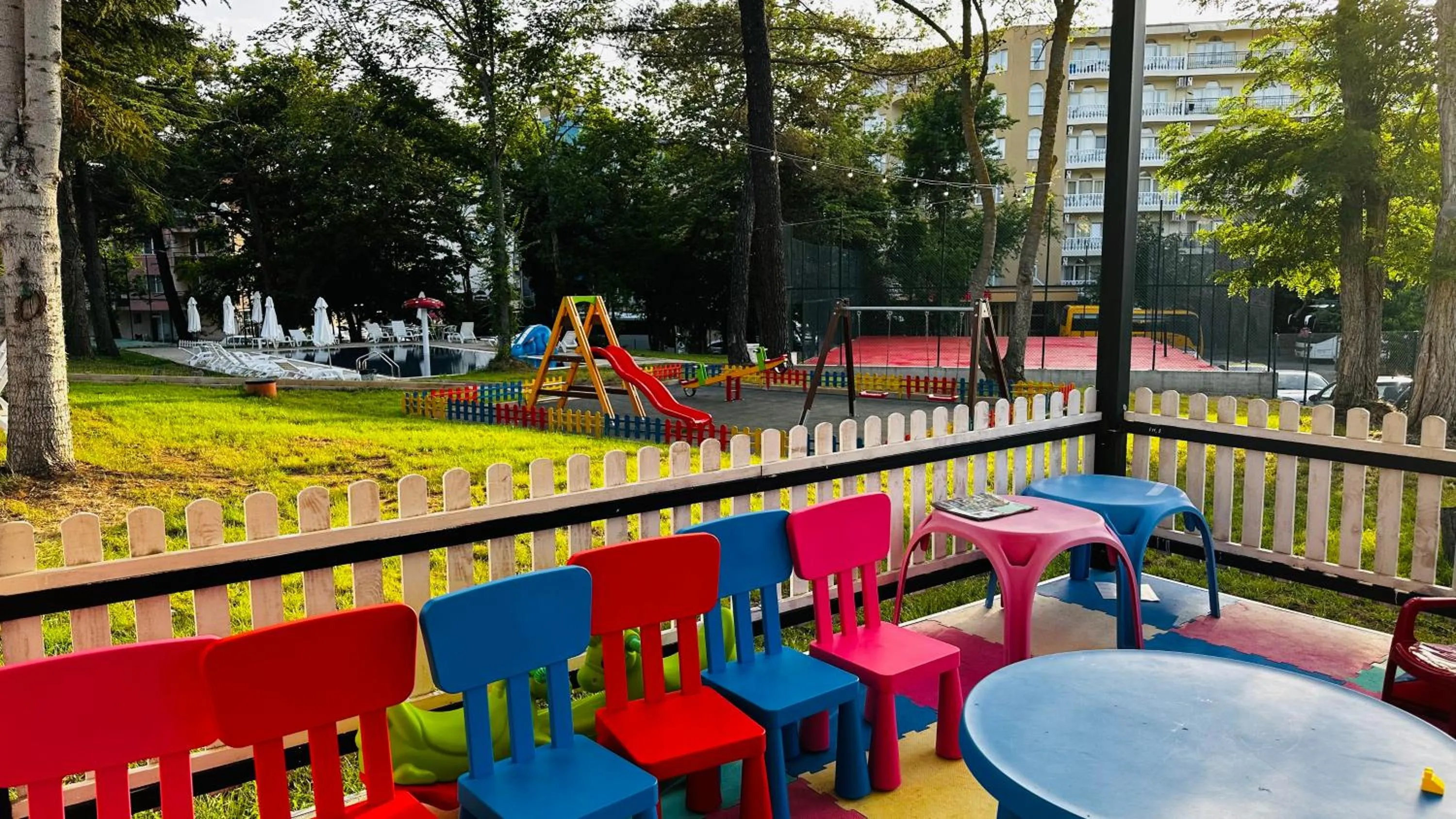 Children play ground in Queen Nelly Park