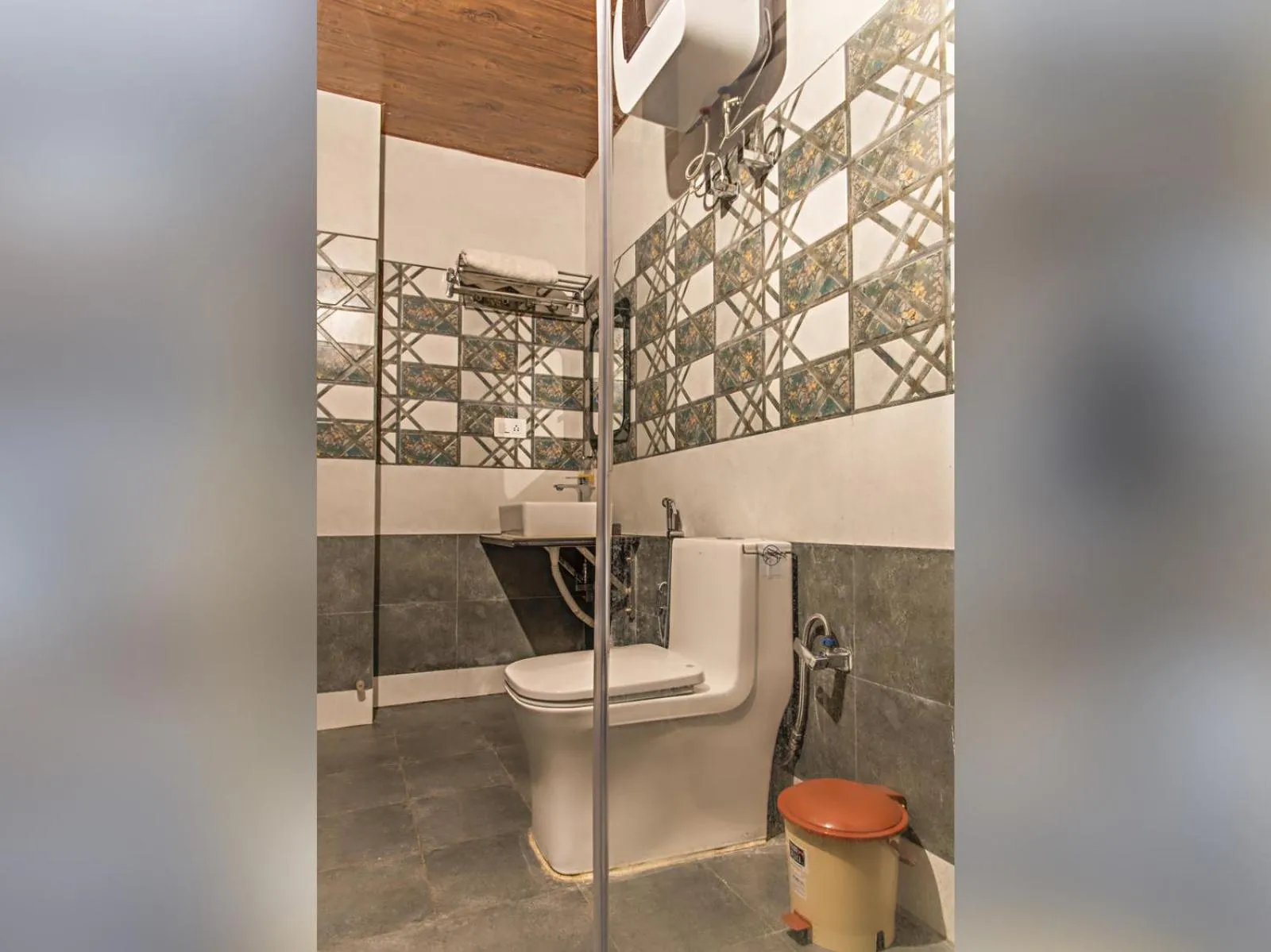 Shower in Snow Land Shimla