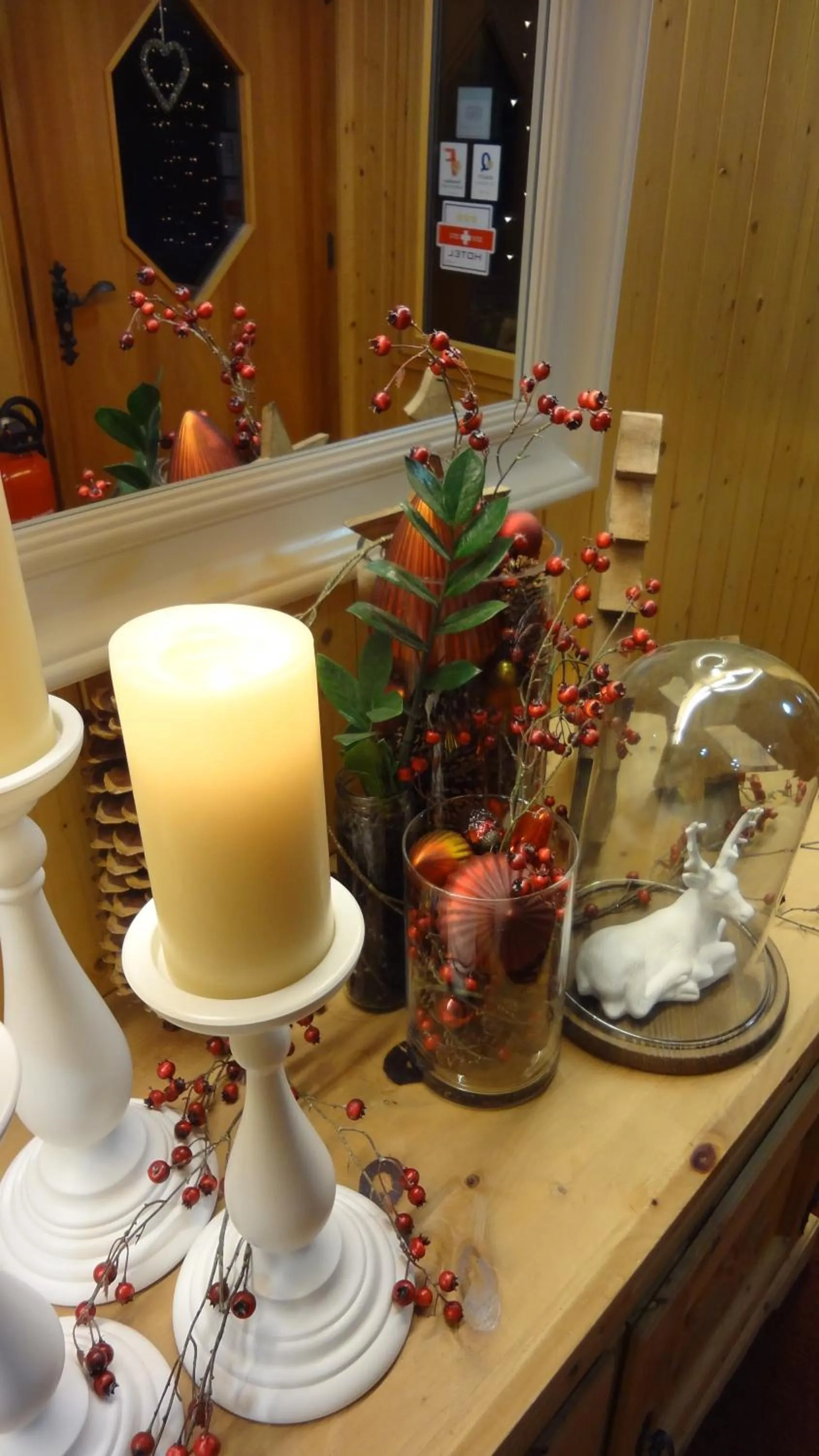 Decorative detail in Hotel Garni Hostatt