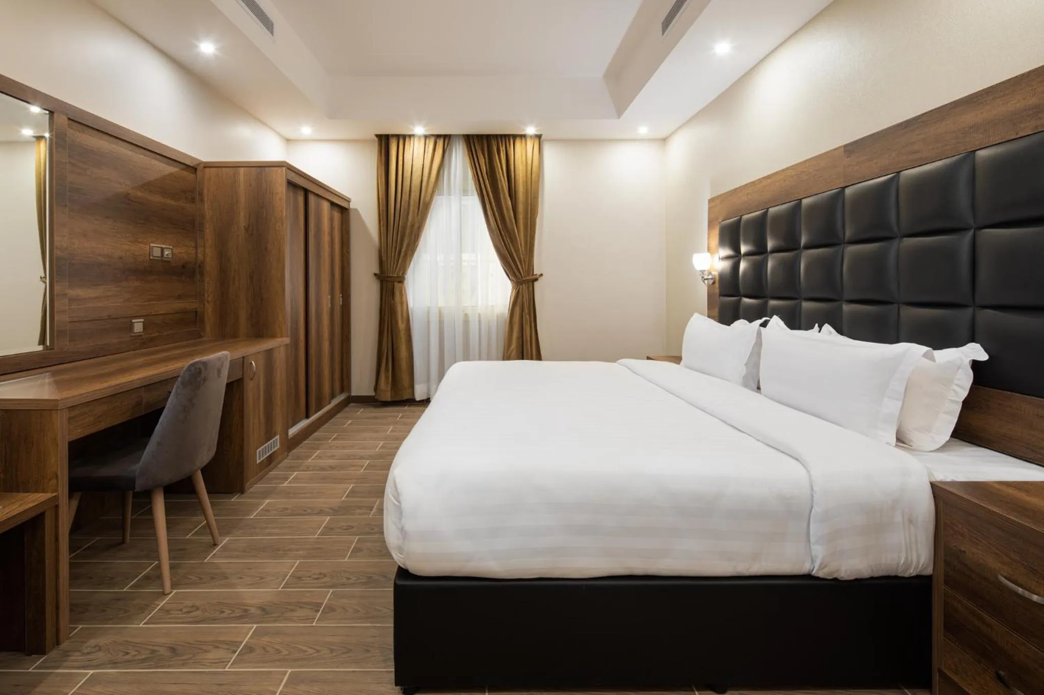 Bed in Mirada Purple Zahra - Serviced Apartments
