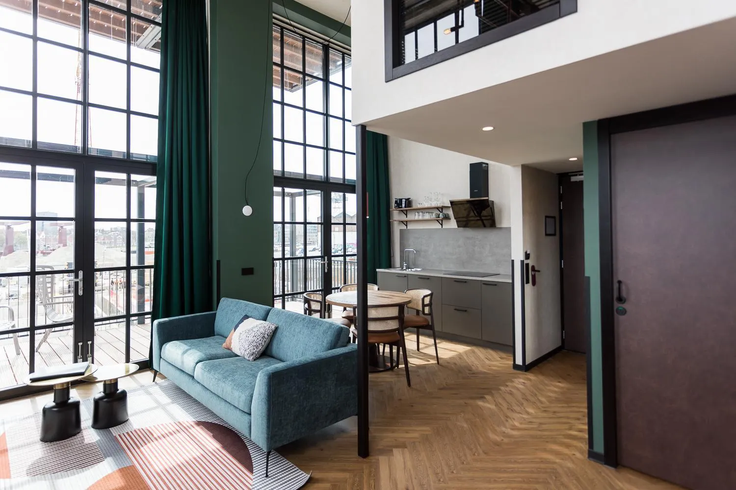 Living room in Hotel de Timmerfabriek I Kloeg Collection