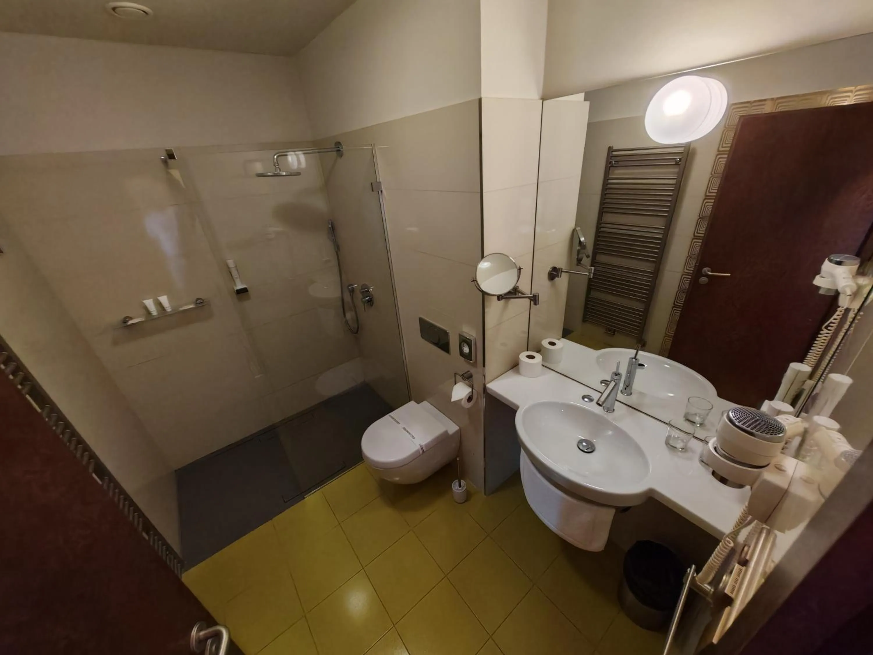 Bathroom in Hotel Rajská zahrada