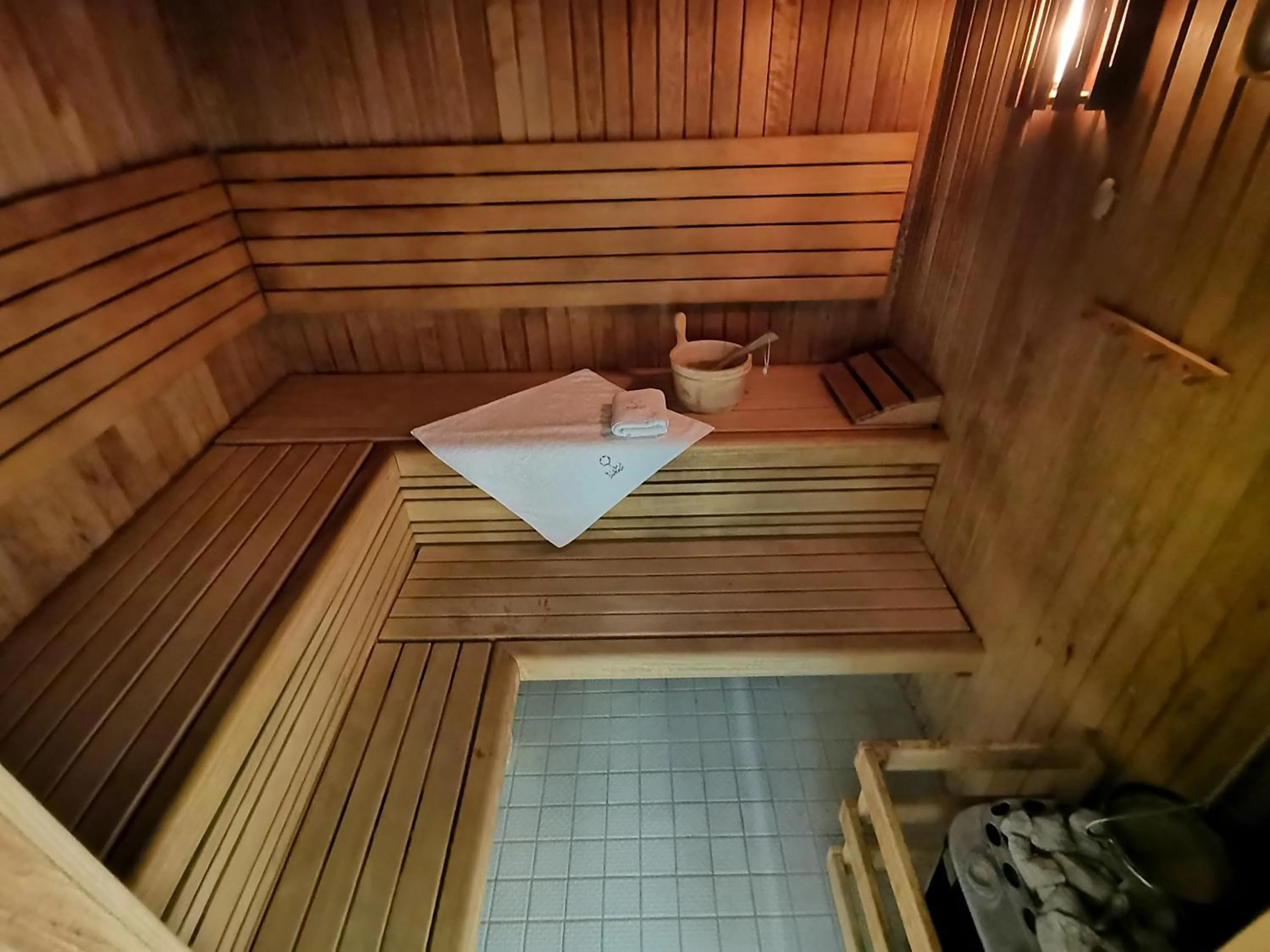 Sauna in Hotel Rajská zahrada