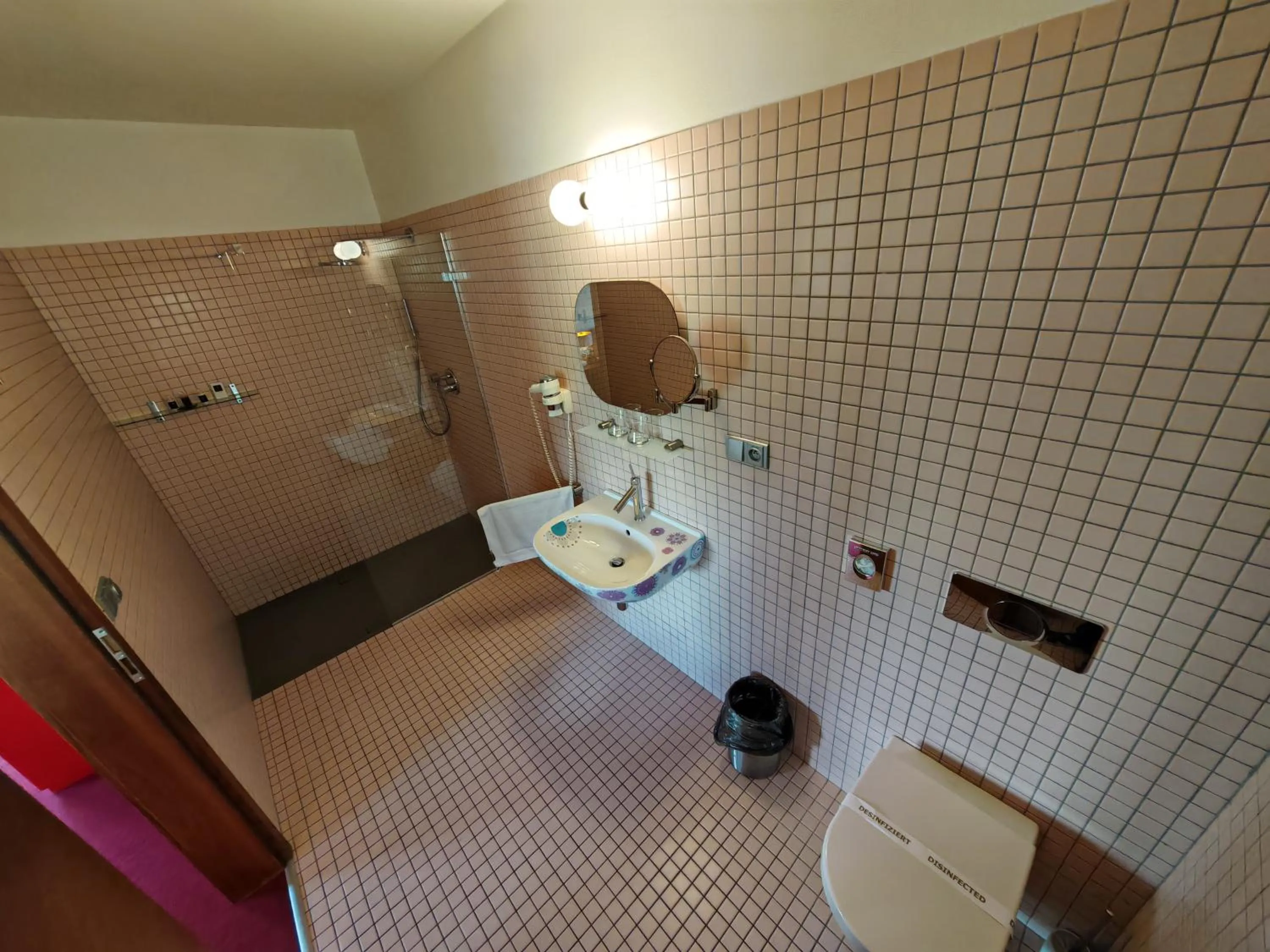 Bathroom in Hotel Rajská zahrada