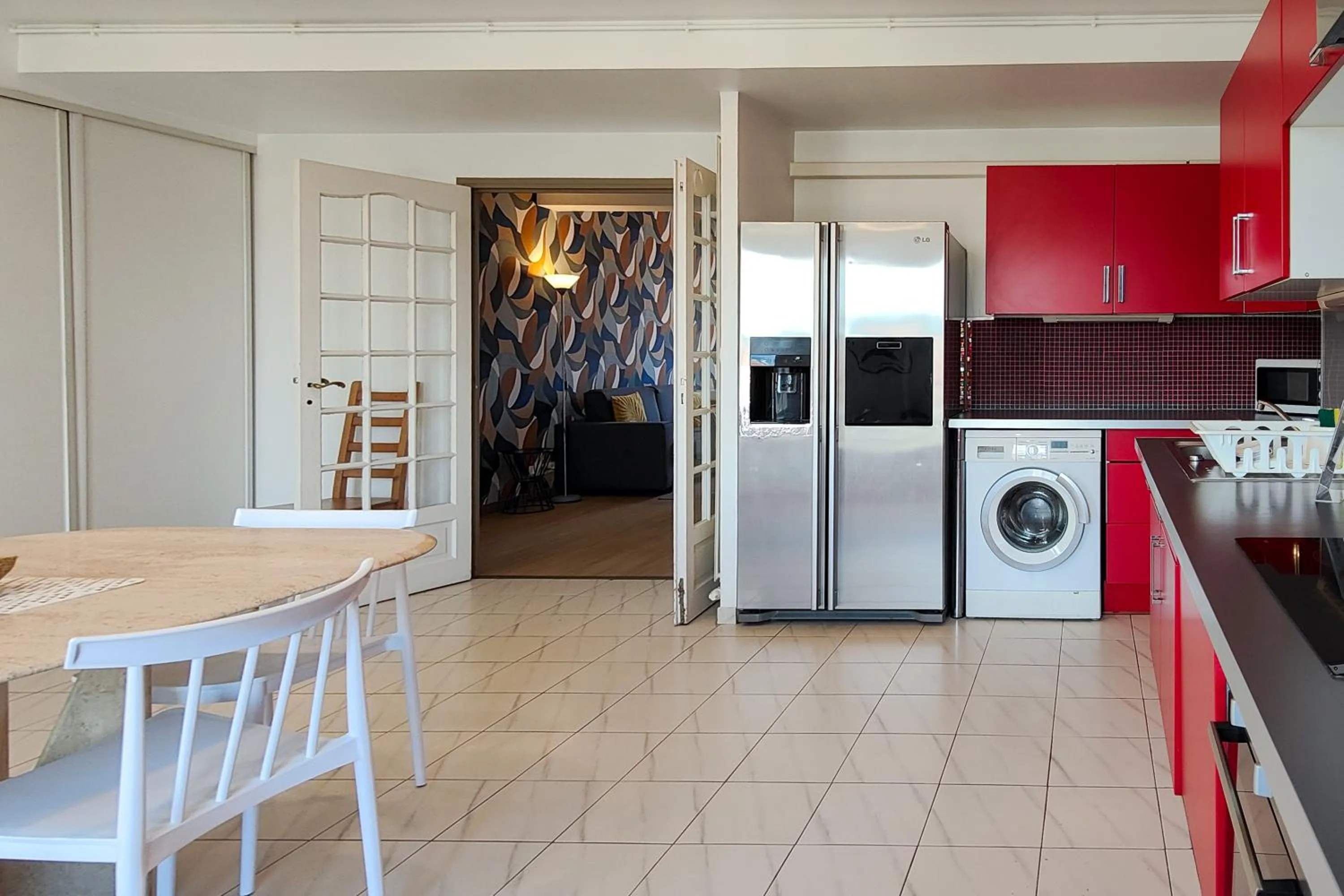 kitchen in Aparthotel AMMI Nice Massena - ex Ajoupa