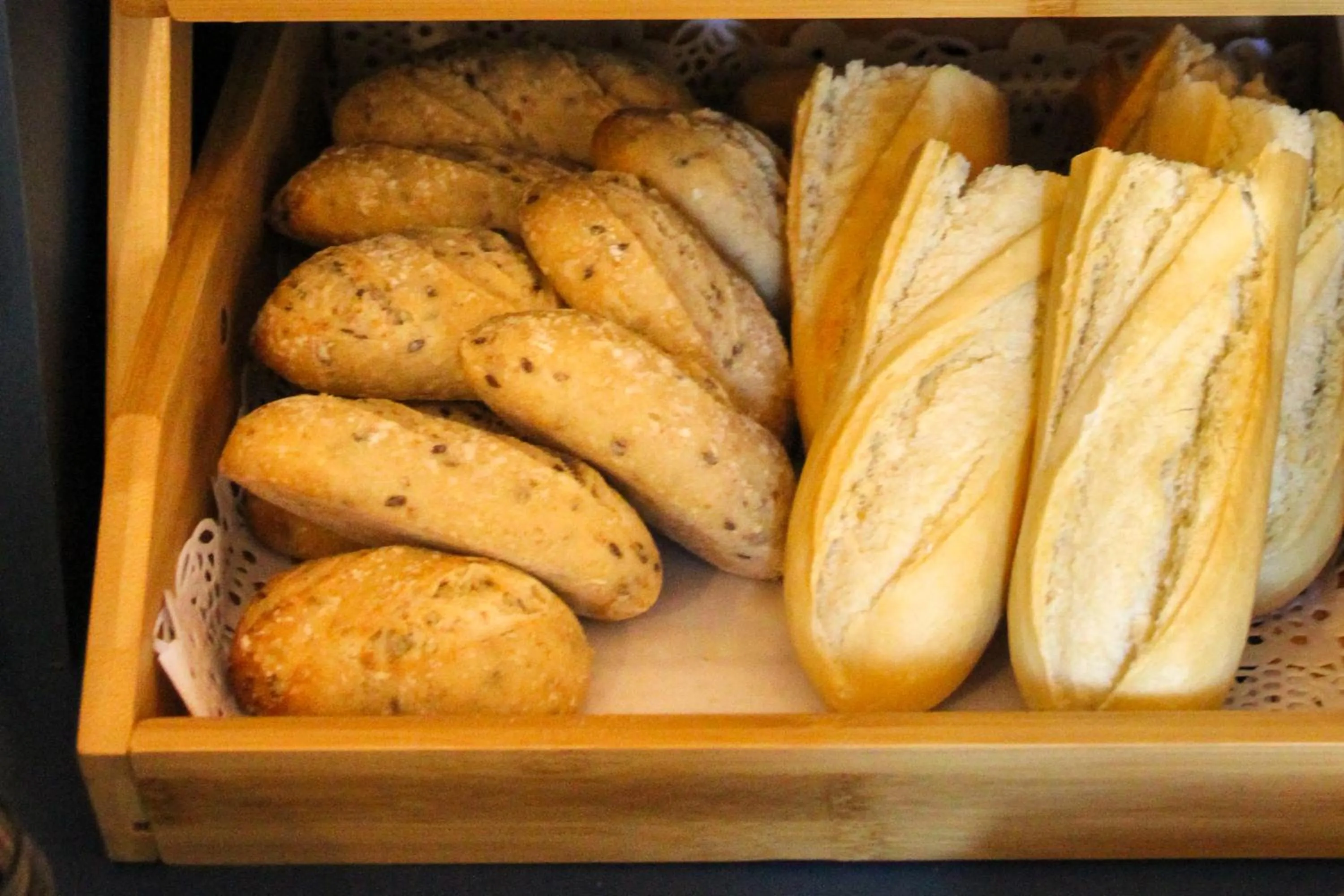 Buffet breakfast in Aparthotel AMMI Nice Massena - ex Ajoupa