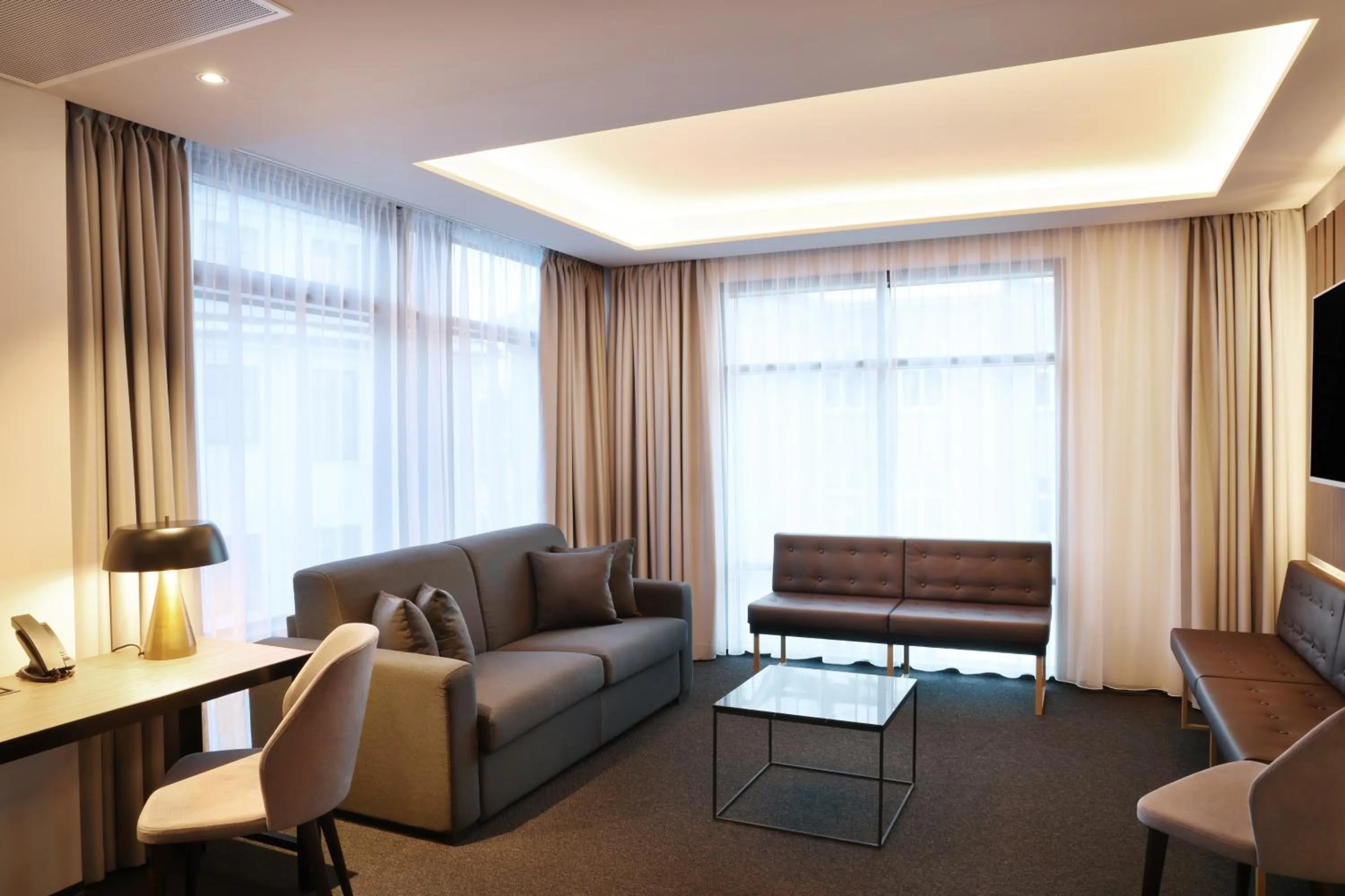 Bedroom in Hotel Reykjavík Saga