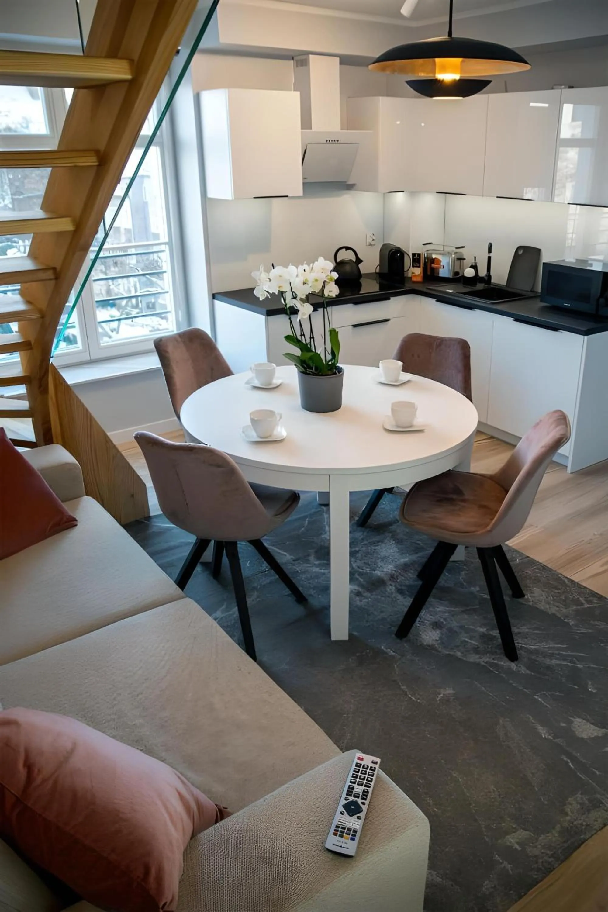 Kitchen or kitchenette in Baltic Gdańsk OLD TOWN by St Mary s Church