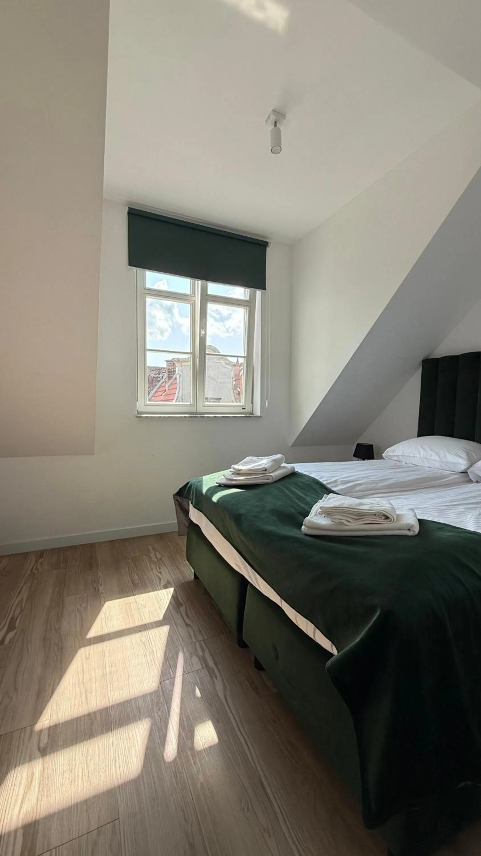 Photo of the whole room, Bed in Baltic Gdańsk OLD TOWN by St Mary s Church