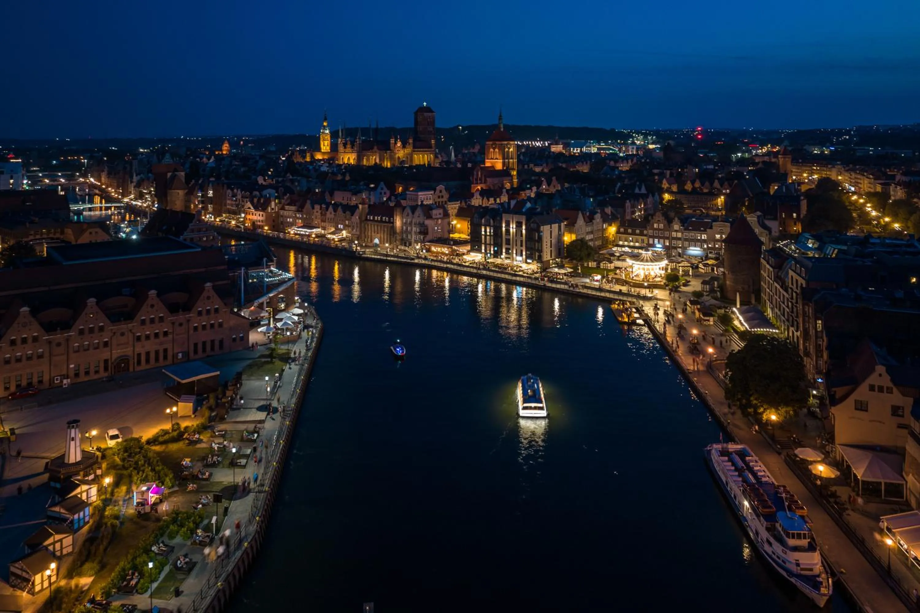 Nearby landmark in Baltic Gdańsk OLD TOWN by St Mary s Church