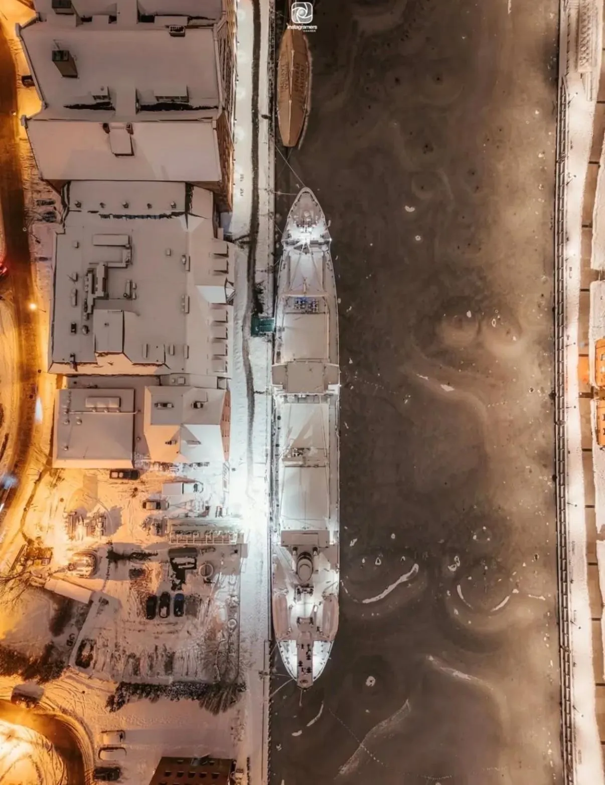Spring in Baltic Gdańsk Old Town by St Mary's Church