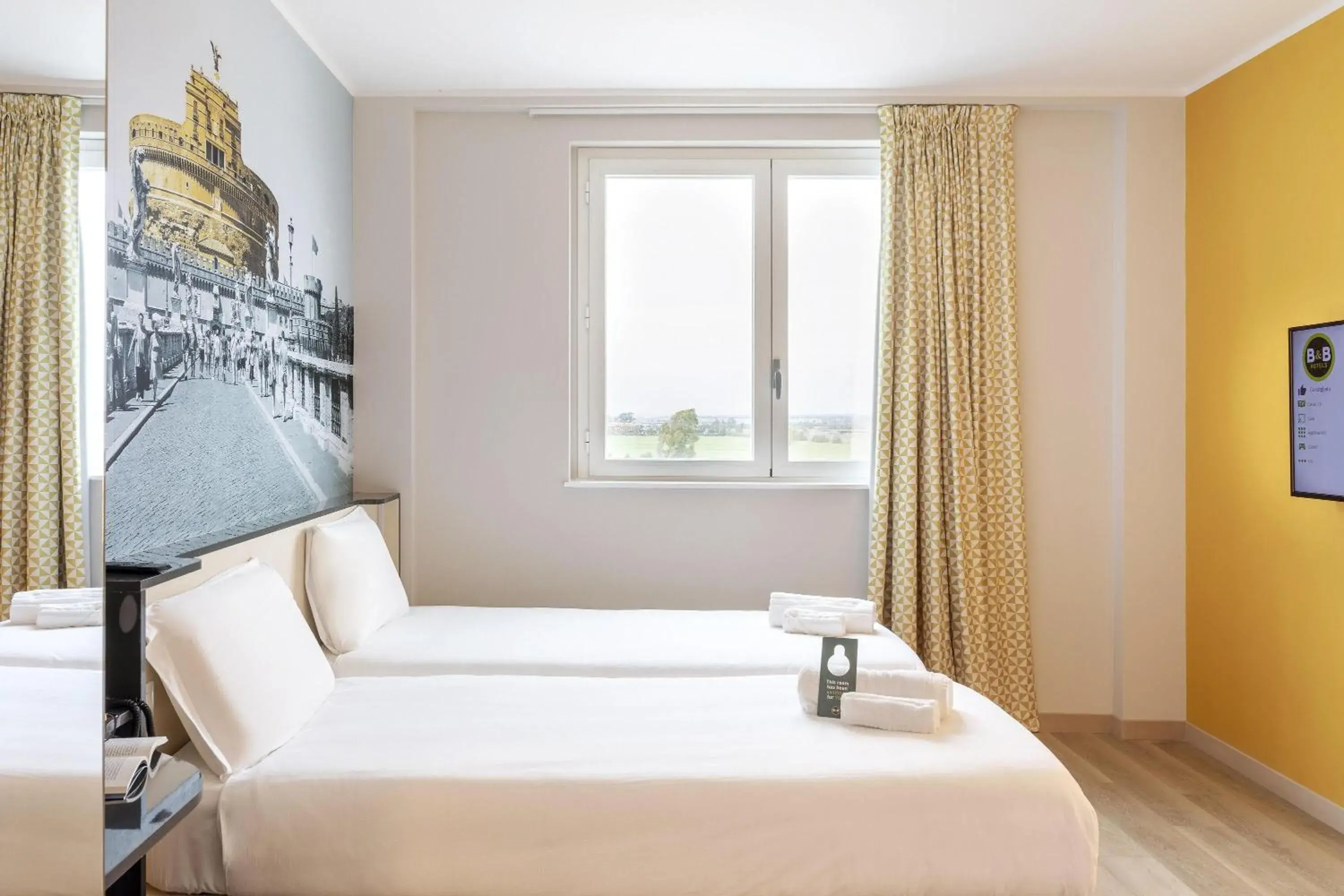 Twin Room in B&B Hotel Roma Fiumicino Aeroporto Fiera 2 Twin Room in B&B Hotel Roma Fiumicino Aeroporto Fiera 2