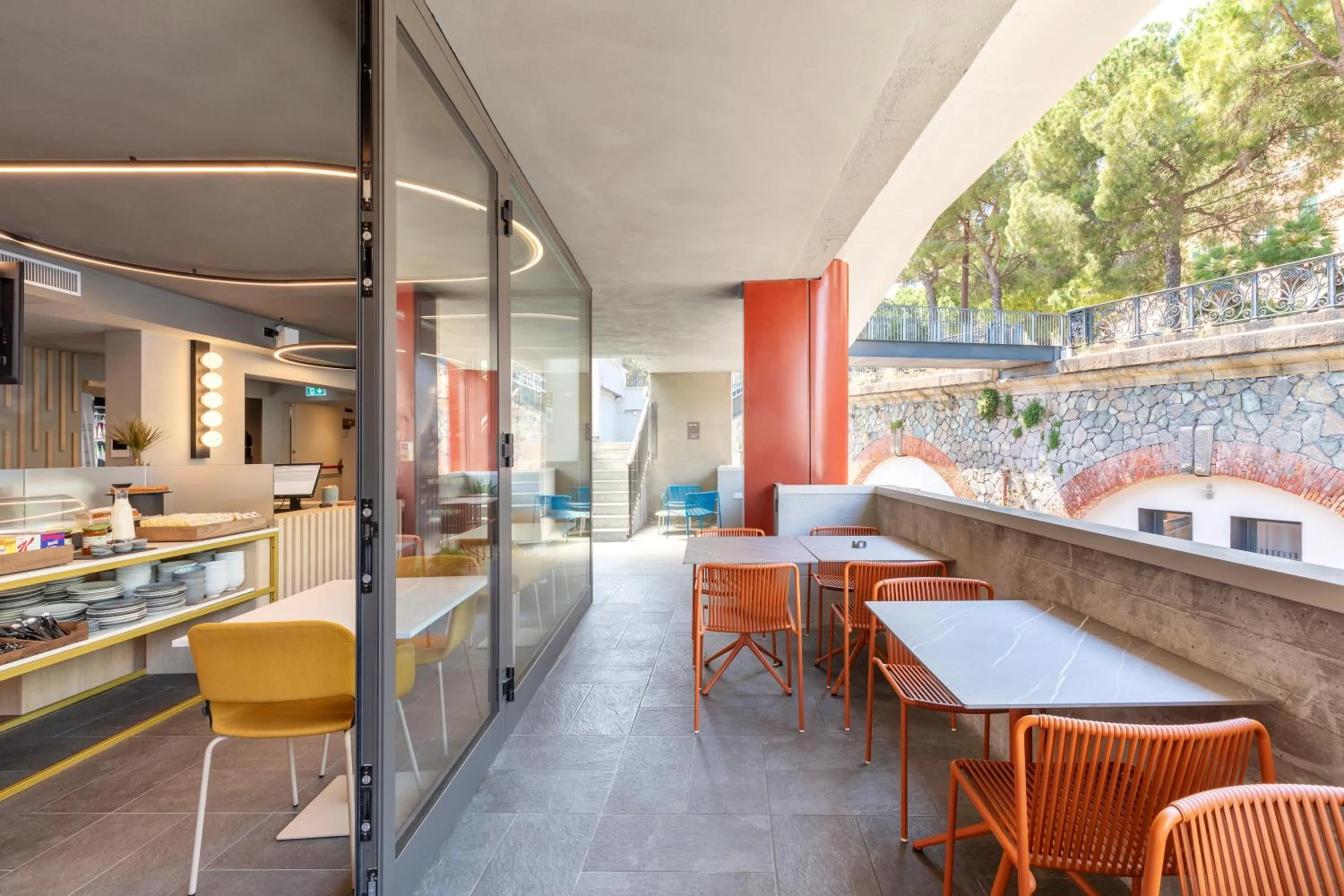 Balcony/Terrace in B&B Hotel Genova City Center