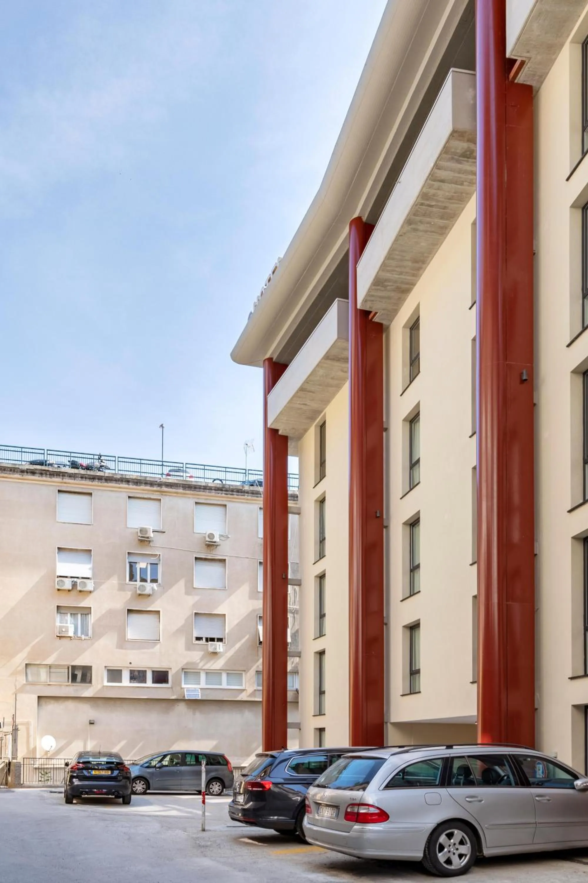 Property building in B&B Hotel Genova City Center
