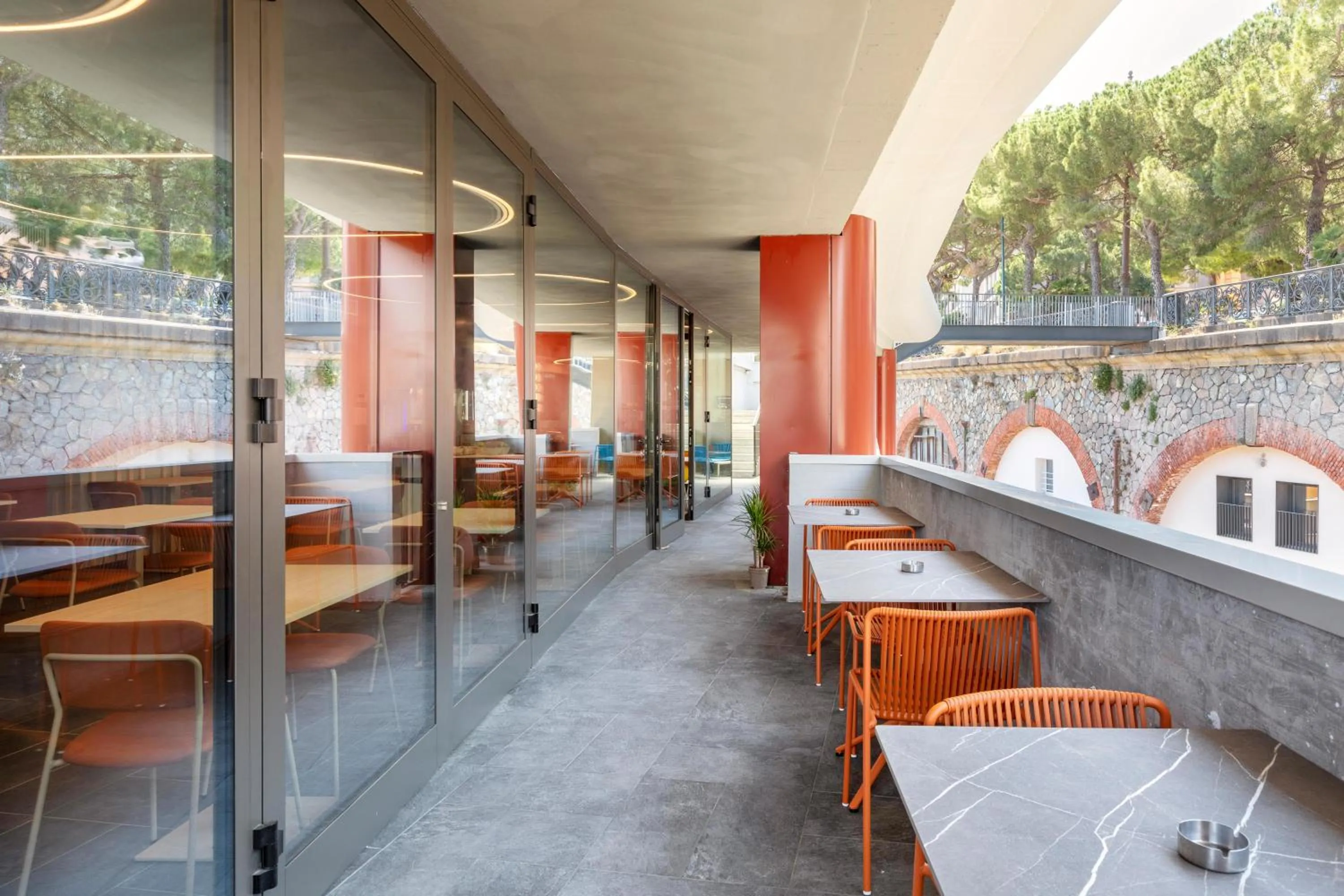 Balcony/Terrace in B&B Hotel Genova City Center