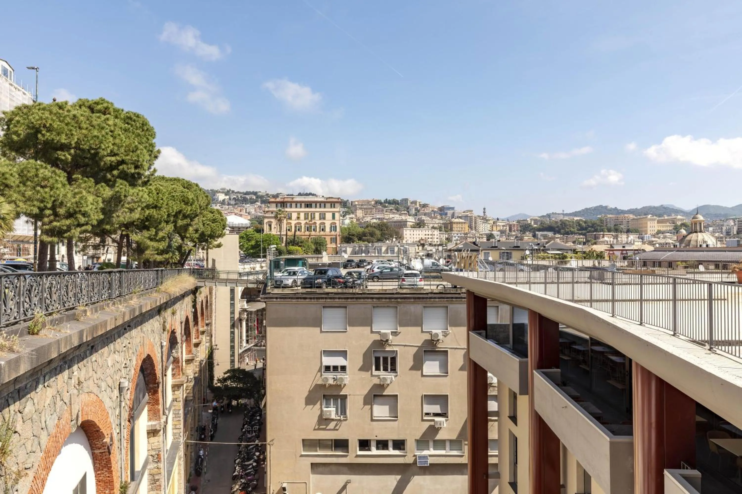 Property building in B&B Hotel Genova City Center