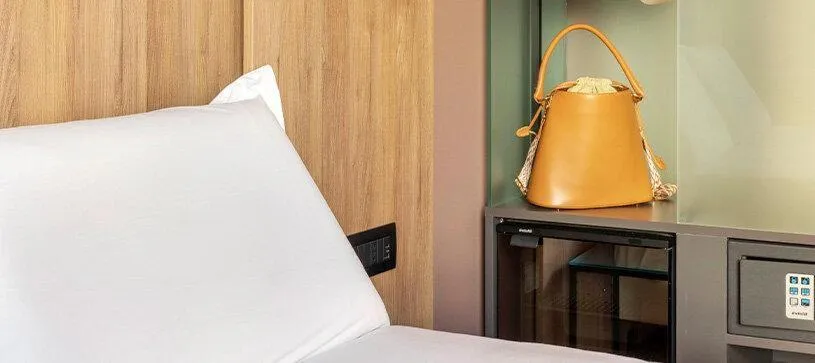 Photo of the whole room, Bed in B&B Hotel Genova City Center