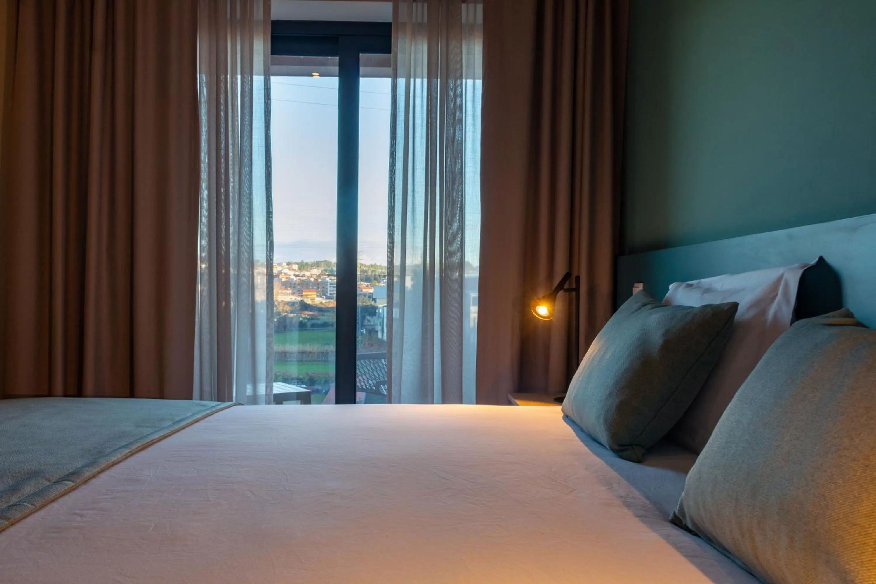 Bed in Meu Hotel Porto Gandra