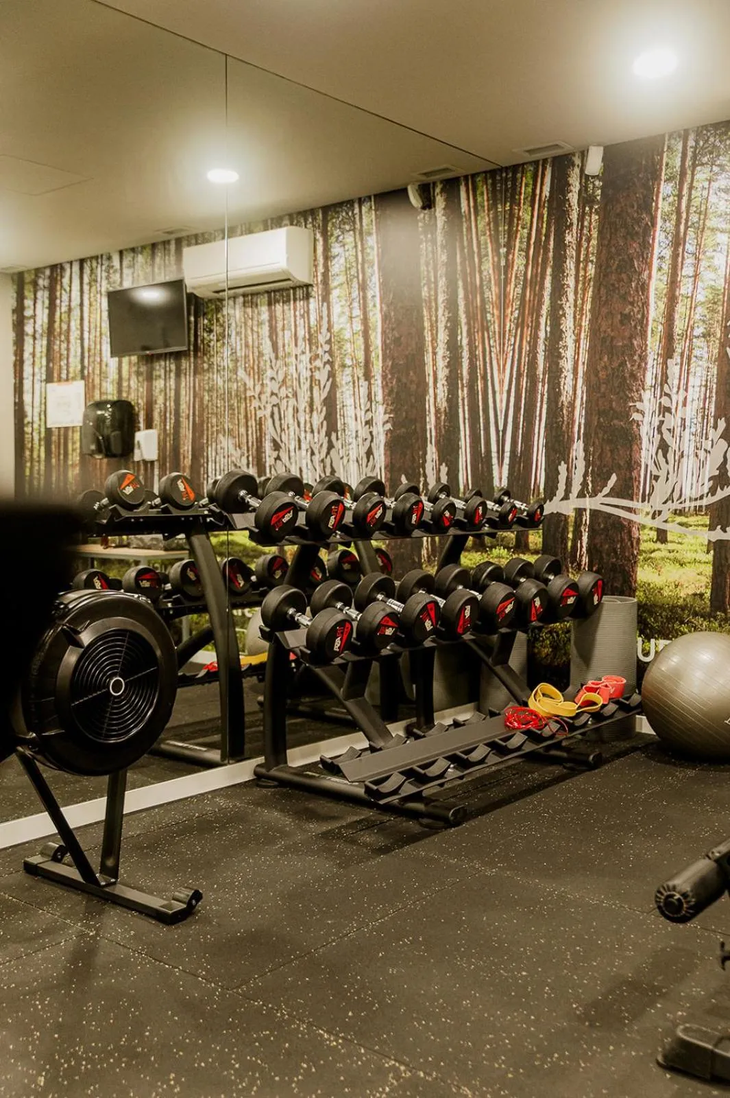 Fitness centre/facilities in Meu Hotel Porto Gandra