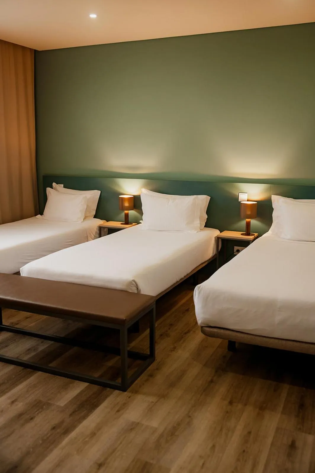 Bed in Meu Hotel Porto Gandra