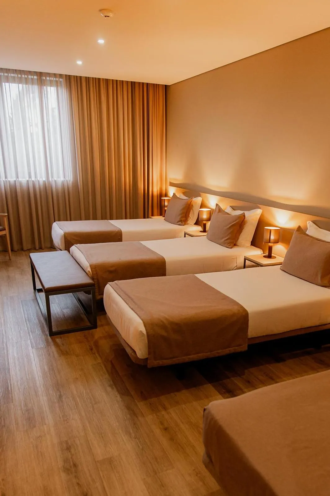 Bed in Meu Hotel Porto Gandra