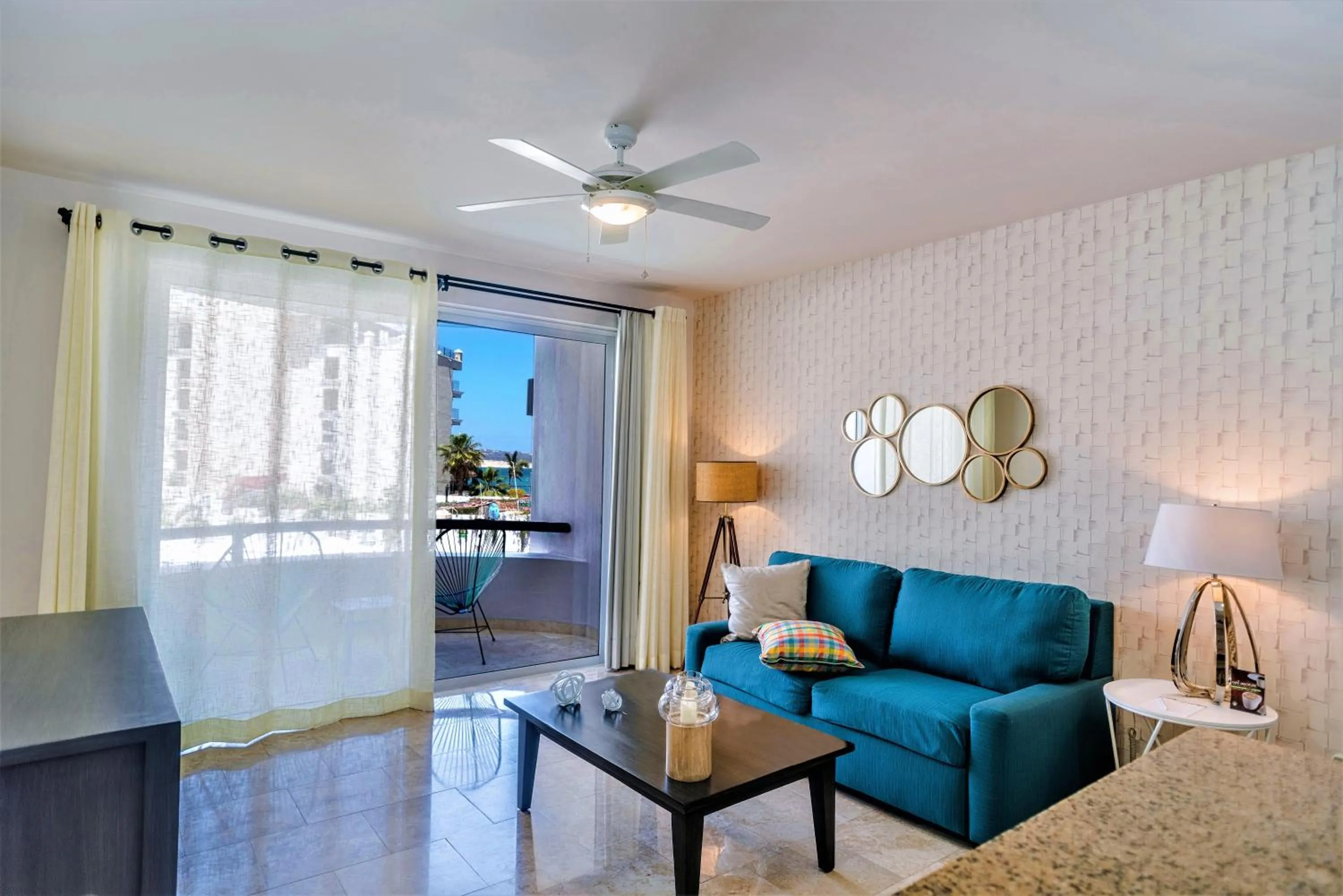 Living room in Corazón Cabo, a Noble House Resort