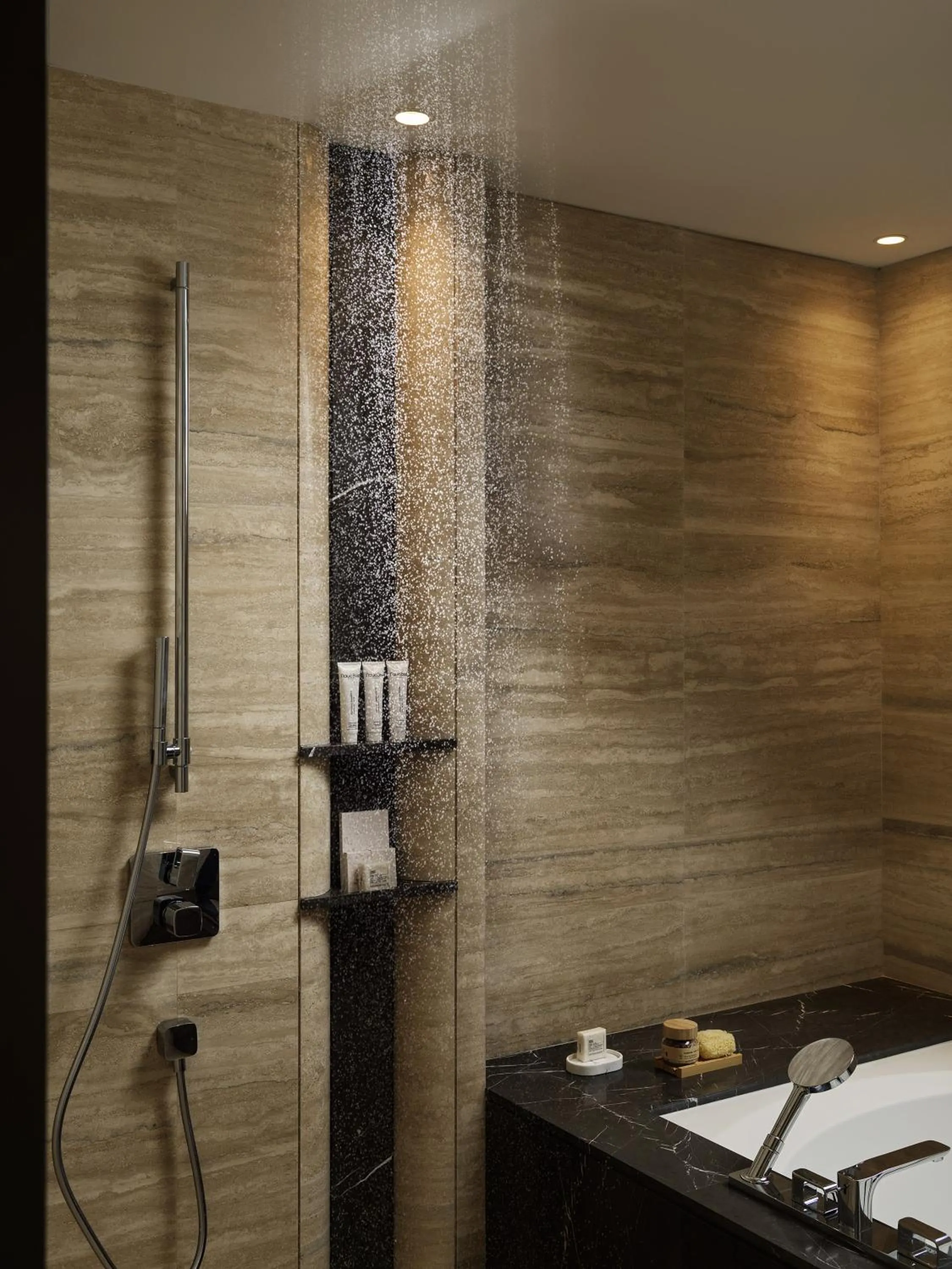 Shower in City of Dreams Mediterranean - Integrated Resort, Casino & Entertainment