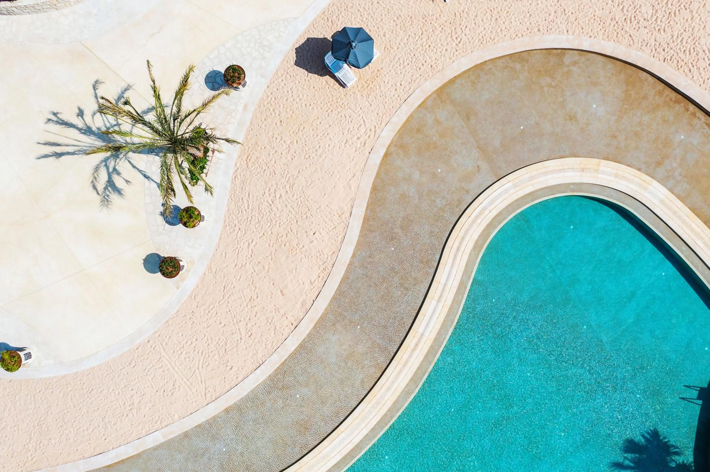 Swimming pool in City of Dreams Mediterranean - Integrated Resort, Casino & Entertainment