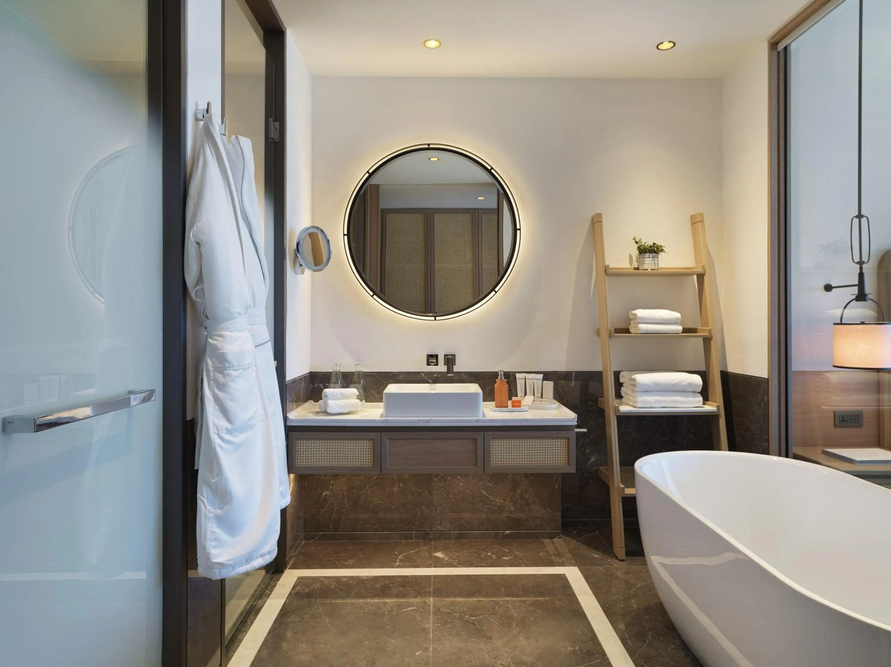 Bathroom in City of Dreams Mediterranean - Integrated Resort, Casino & Entertainment