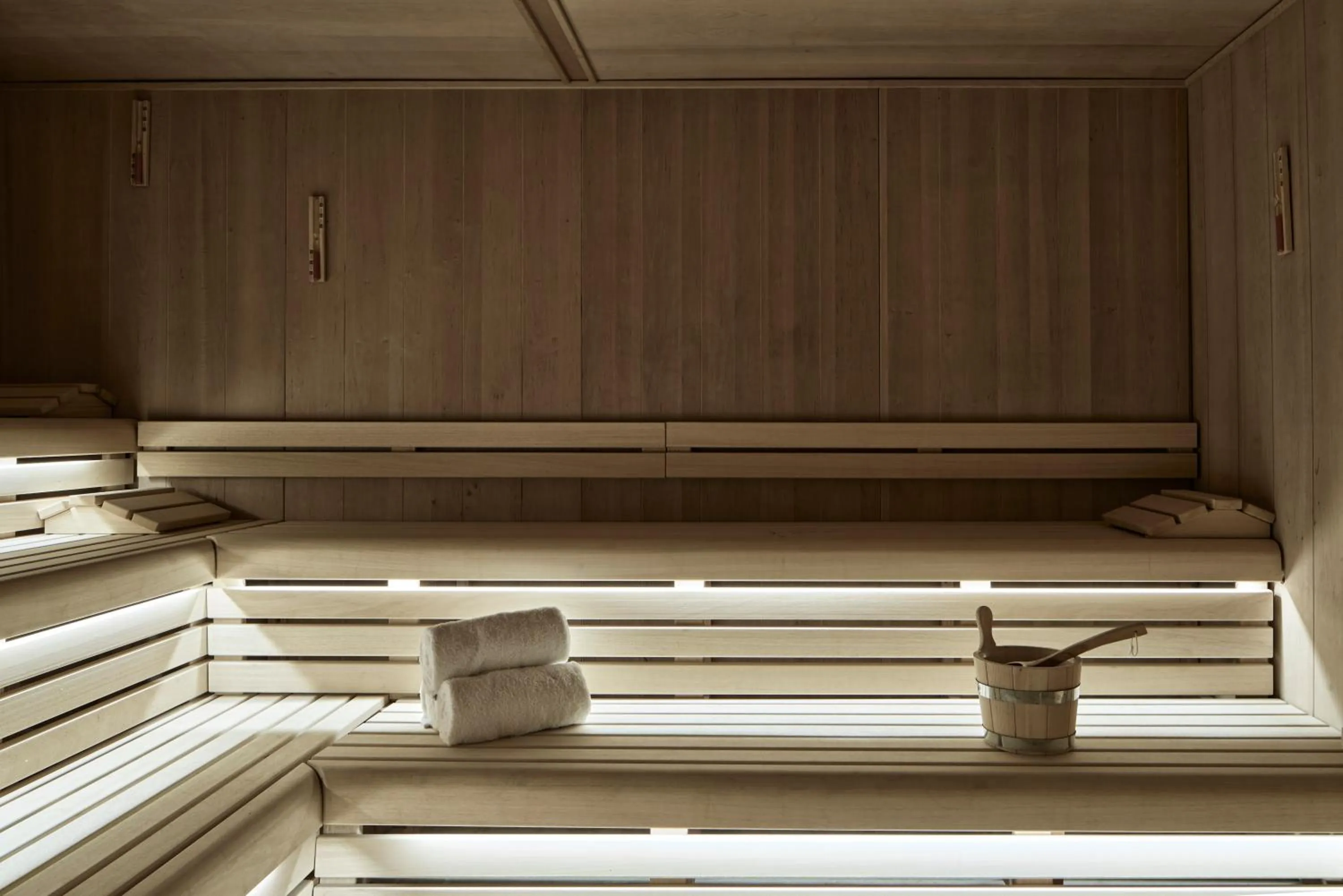 Sauna in City of Dreams Mediterranean - Integrated Resort, Casino & Entertainment