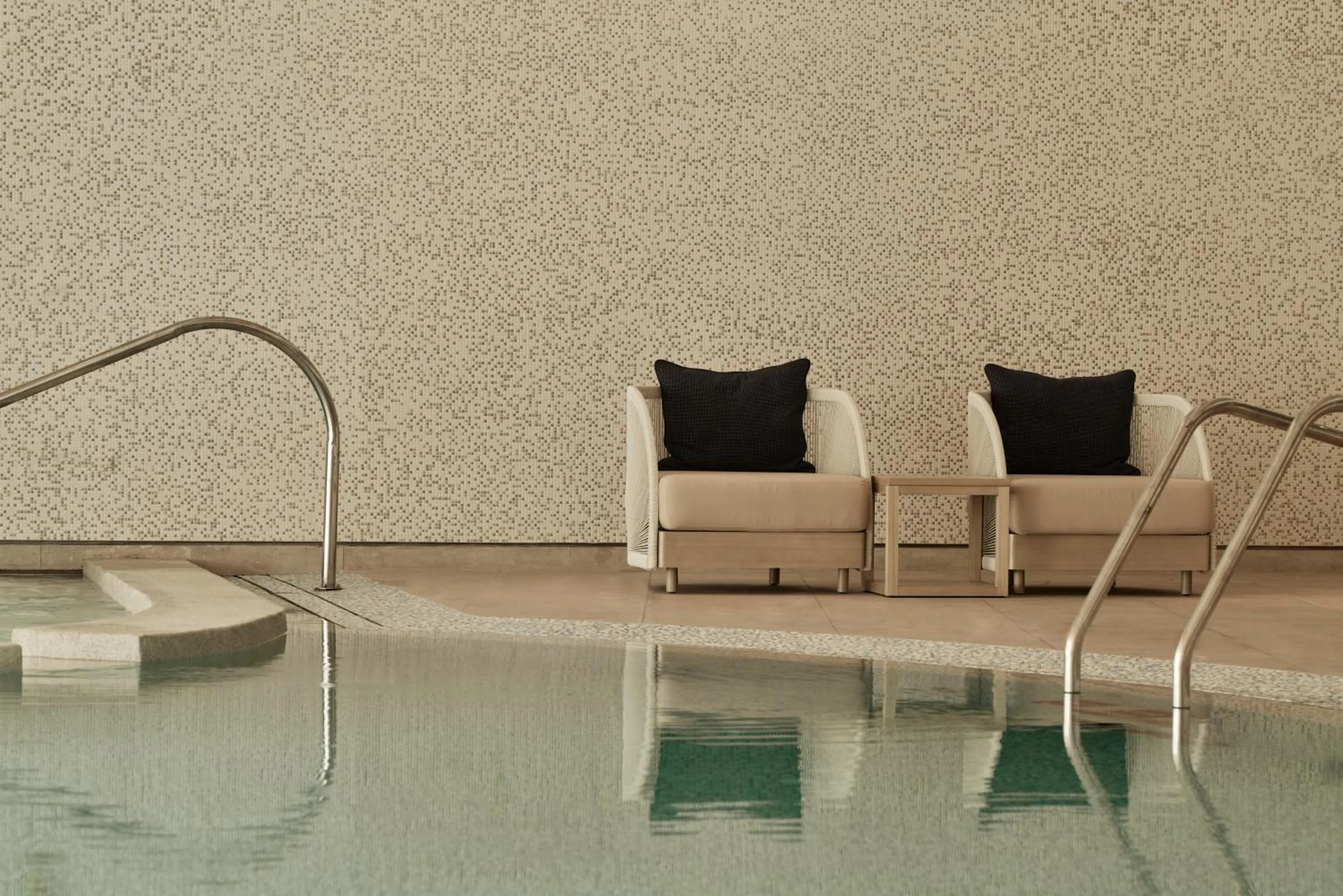 Swimming pool in City of Dreams Mediterranean - Integrated Resort, Casino & Entertainment