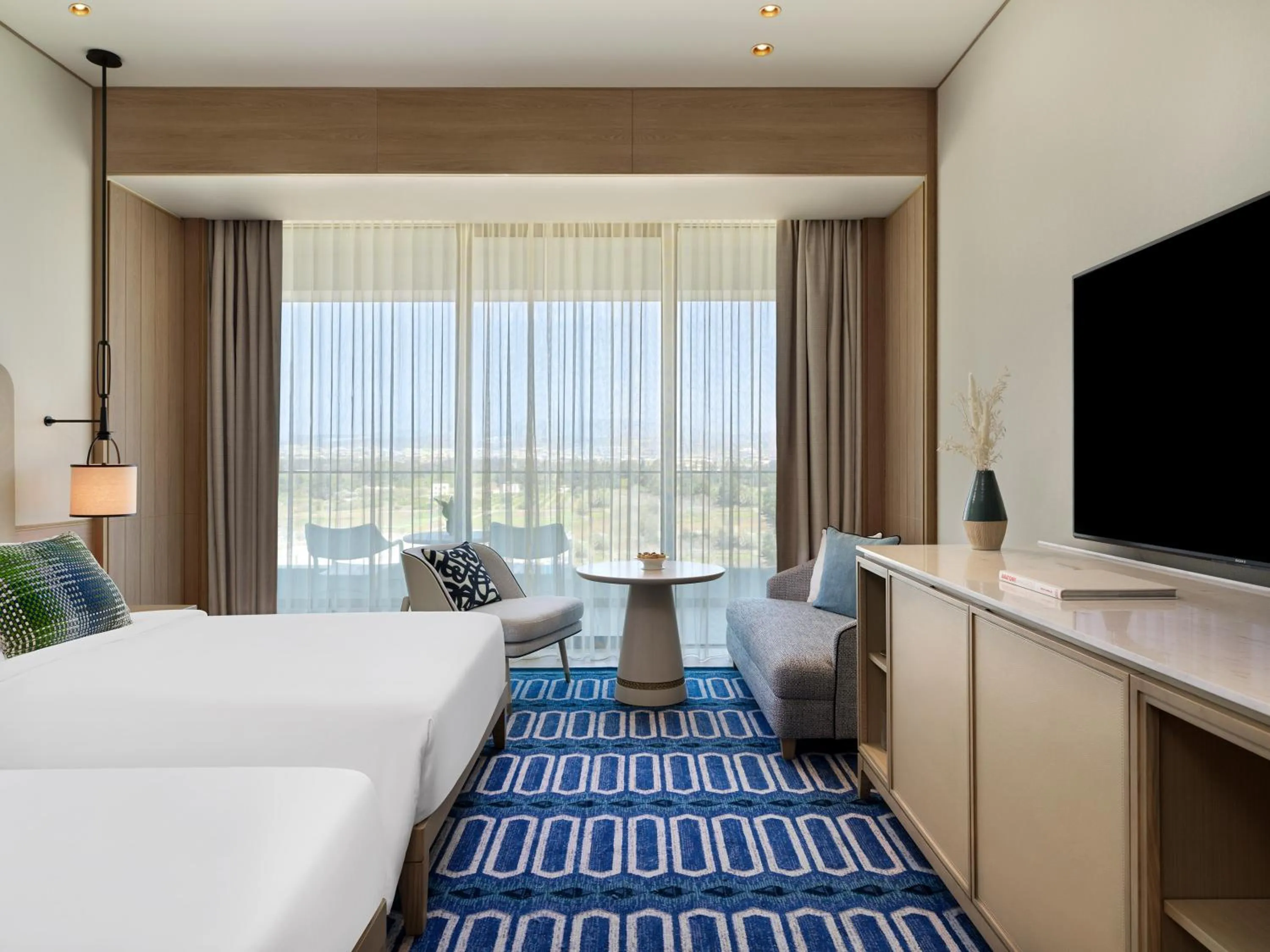 Floor plan, Bed in City of Dreams Mediterranean - Integrated Resort, Casino & Entertainment